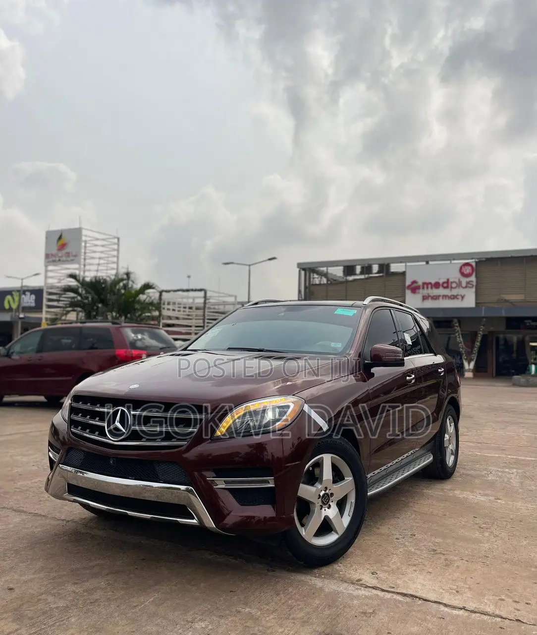Mercedes-Benz M Class 2015 Red