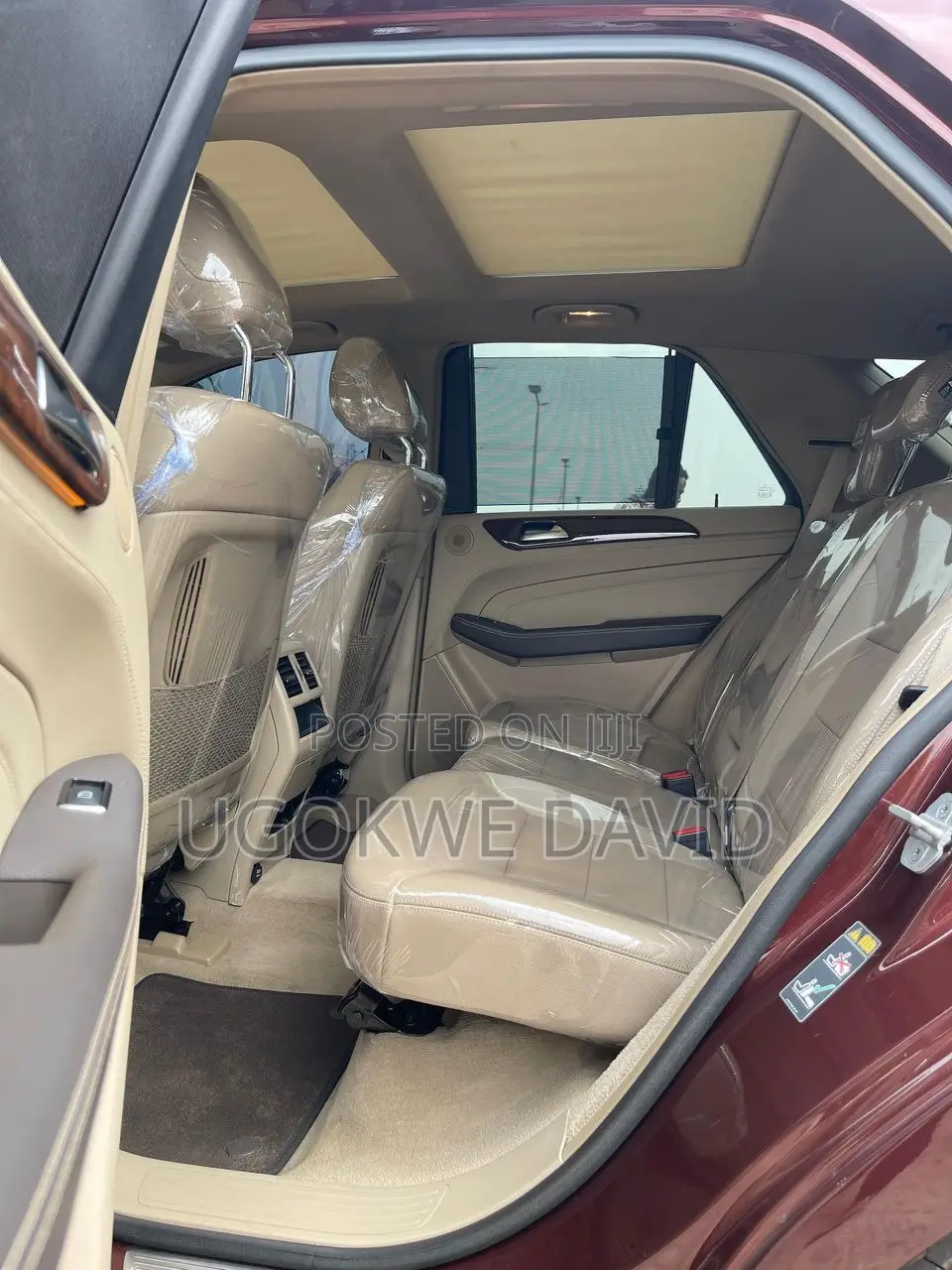 Mercedes-Benz M Class 2015 Red