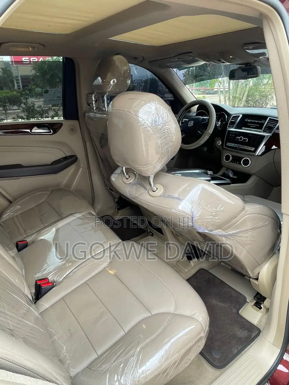 Mercedes-Benz M Class 2015 Red