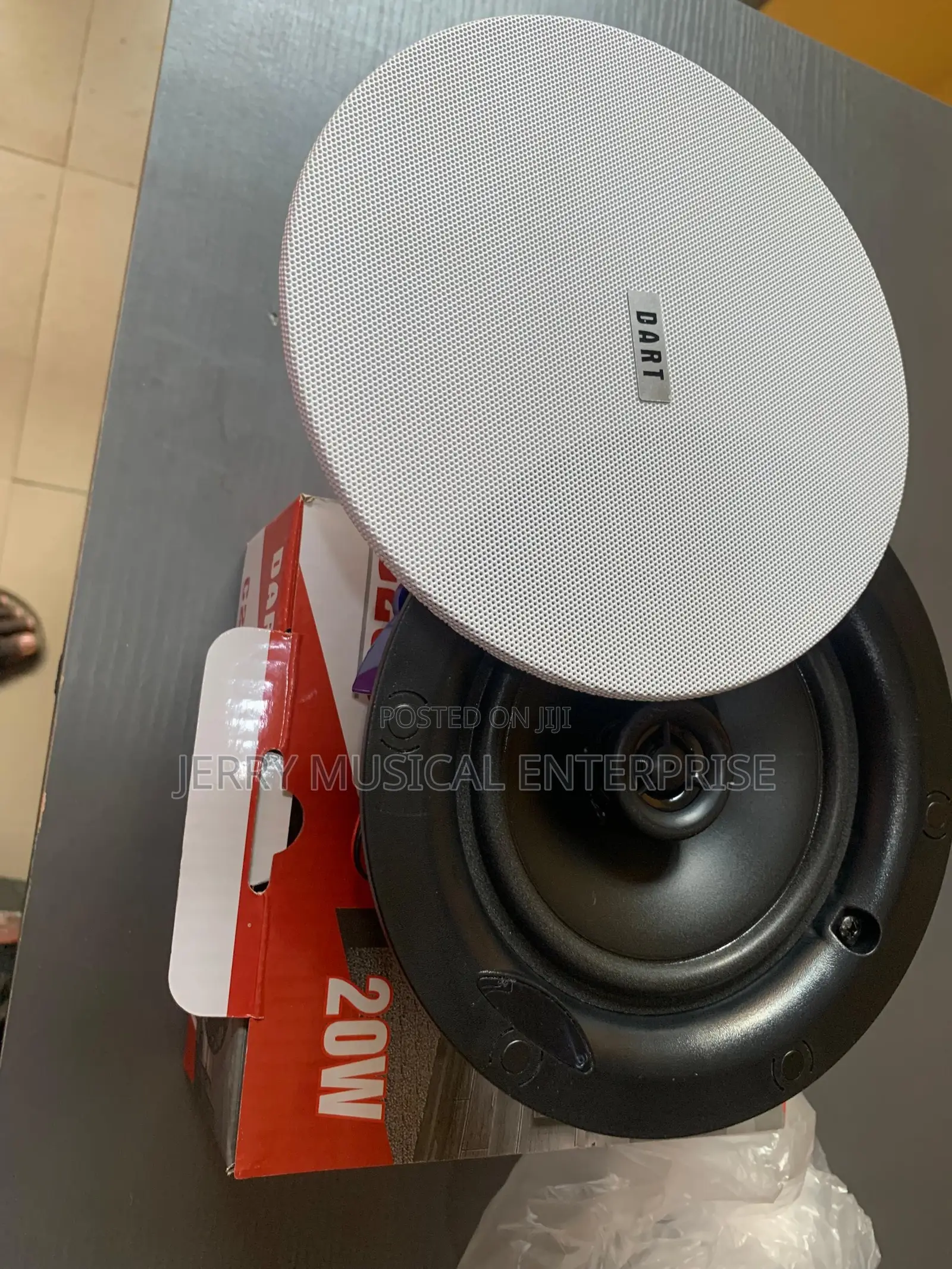 20w Dart Ceiling Speakers Framless