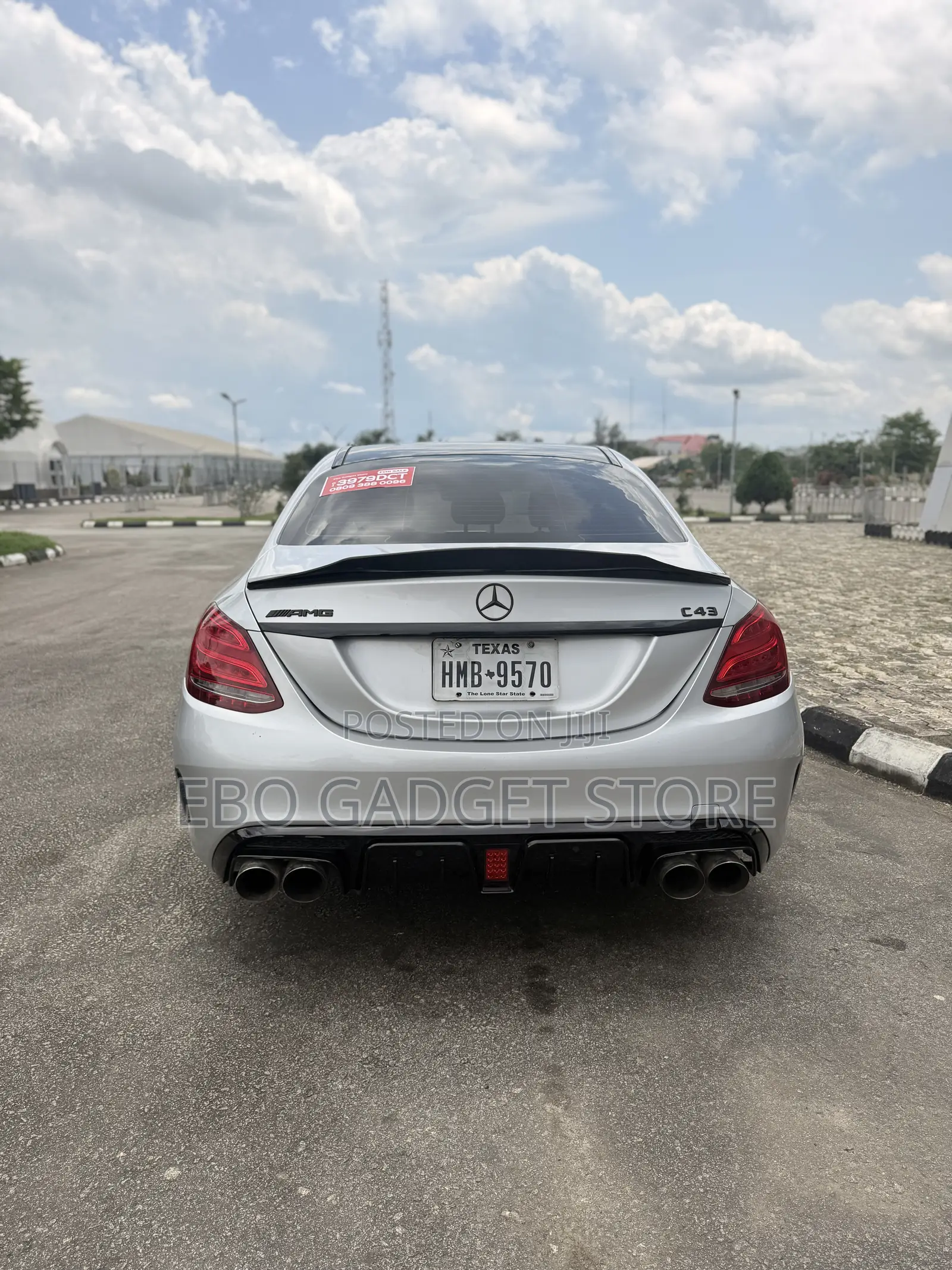 Mercedes-Benz C400 4Matic AWD Sedan (3.0L V6 7A) 2015 Silver