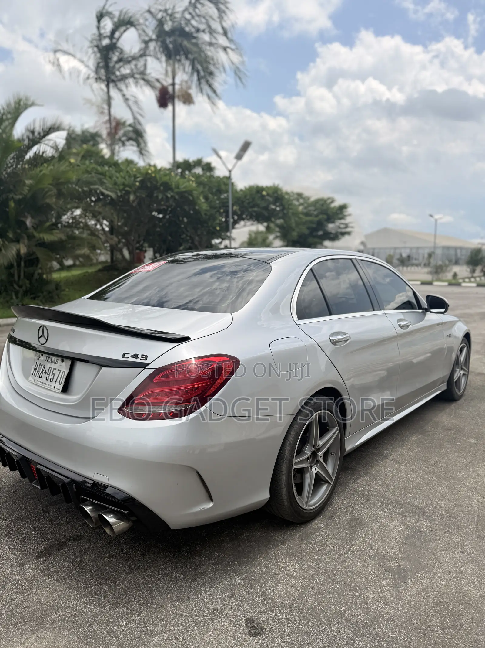 Mercedes-Benz C400 4Matic AWD Sedan (3.0L V6 7A) 2015 Silver