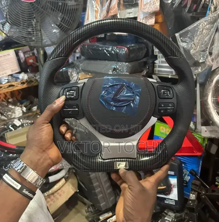 Carbon Fiber Upgrade Steering Wheel Lexus Is250, Is350, Isf, Rc350,
