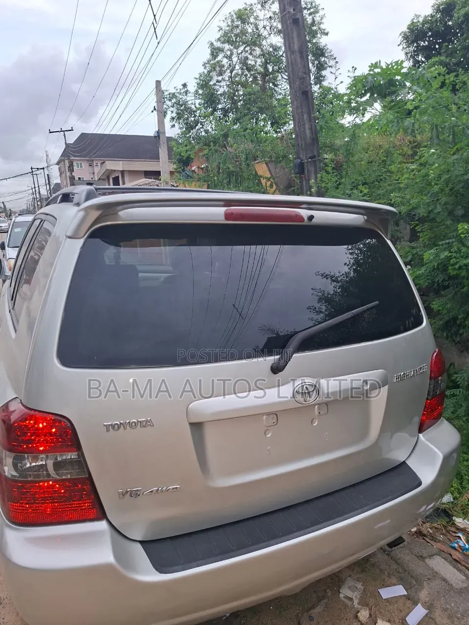Toyota Highlander Limited V6 4x4 2006 Silver