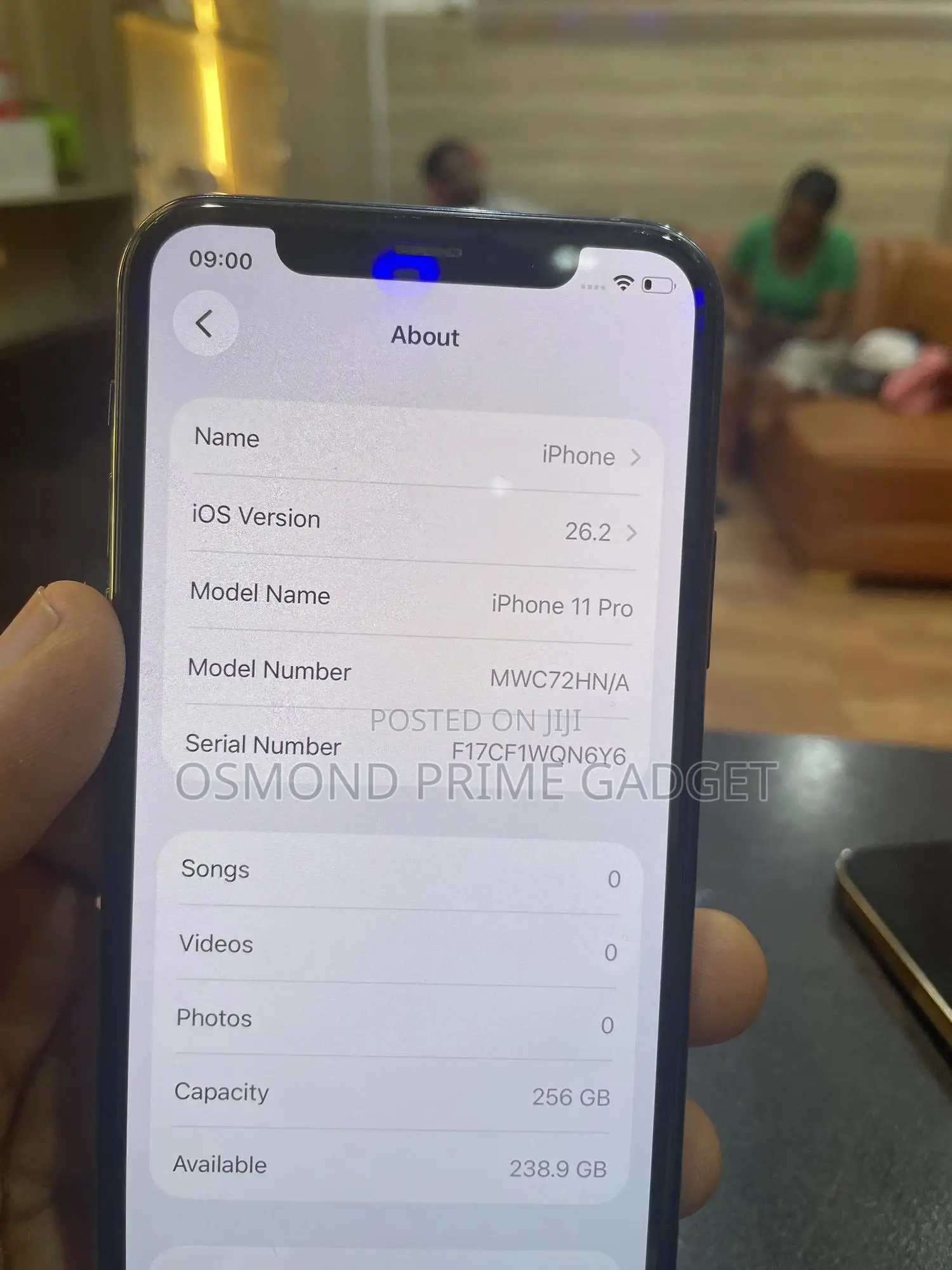 Apple iPhone 11 Pro 256 GB Black