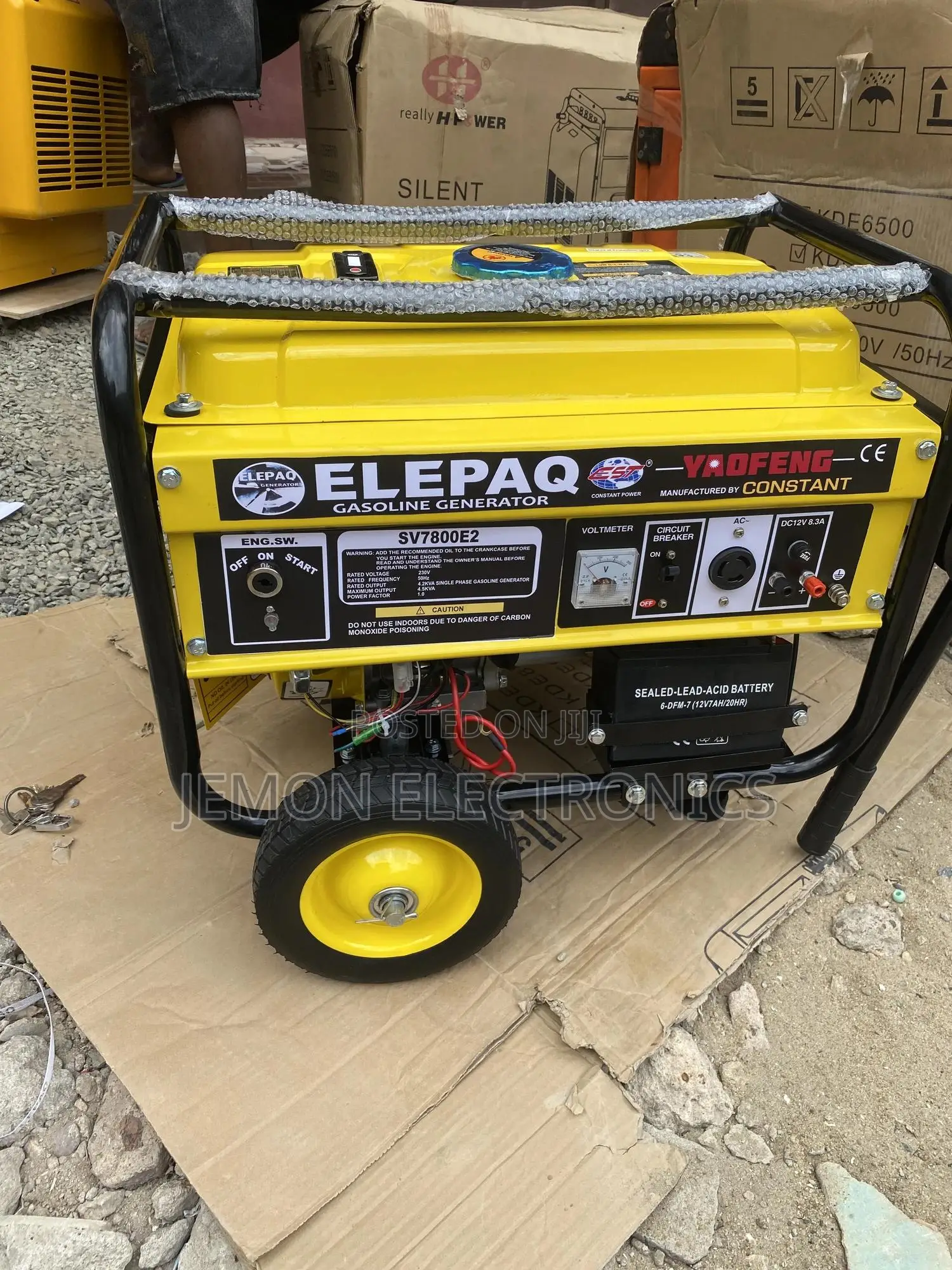 Easy Start Elepaq 4.5kva Generator
