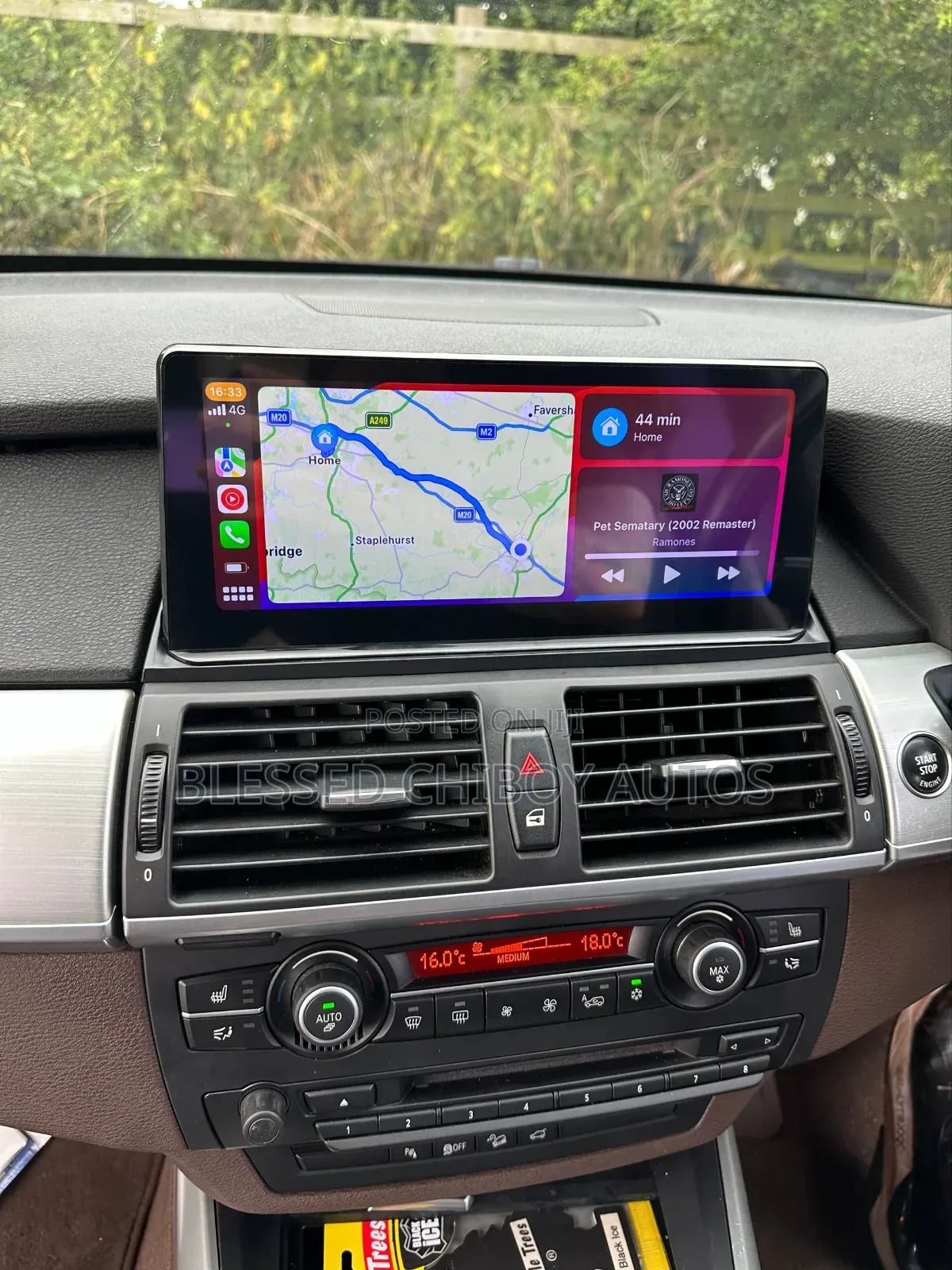 BMW X5/X6 2008-2013 E70 Wireless Apple Carplay Touchscreen Kit