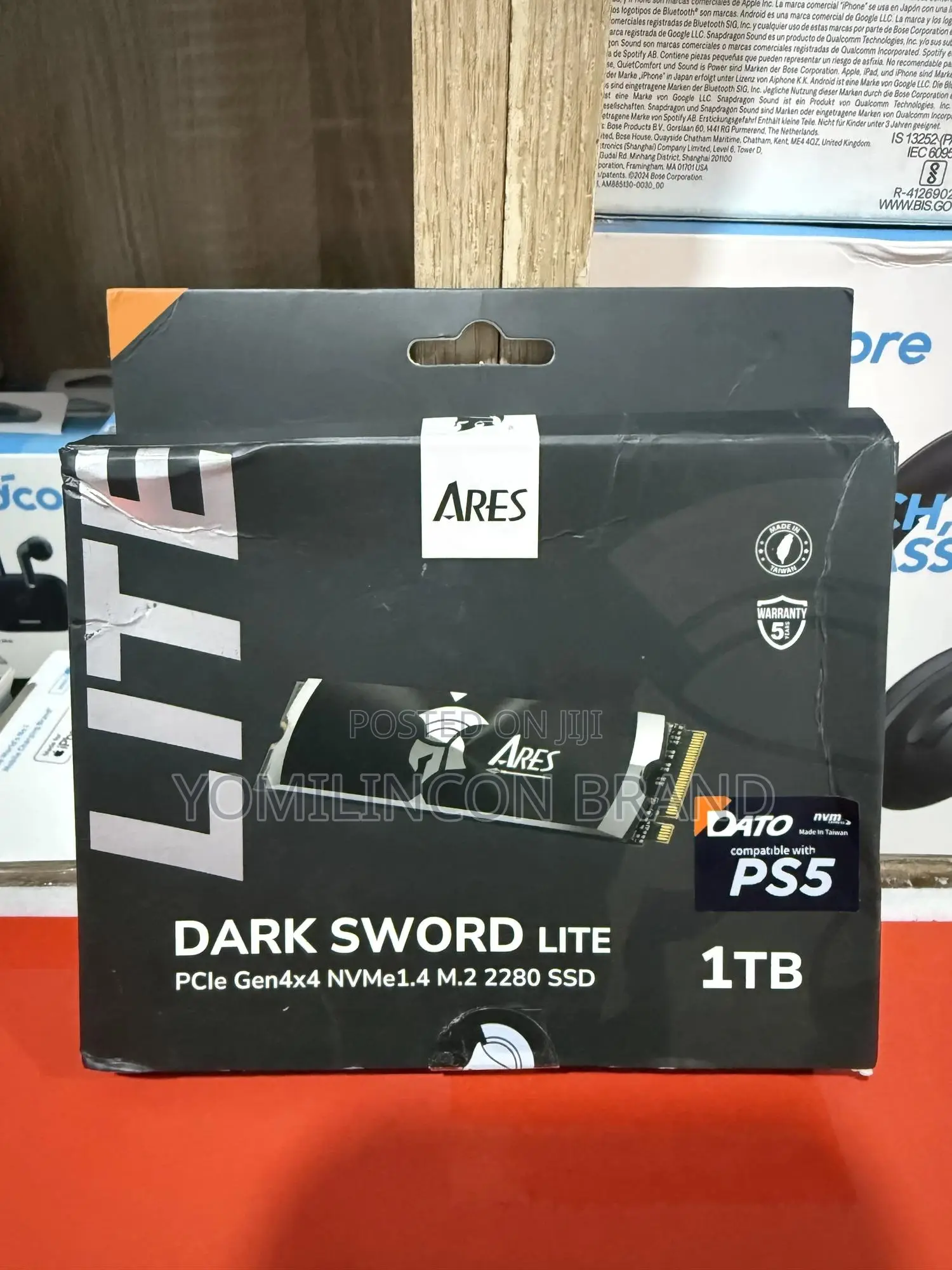 Dark Sword Lite SSD With Heatsink 1tb Nvme Pcie 4.0 M.2 2280