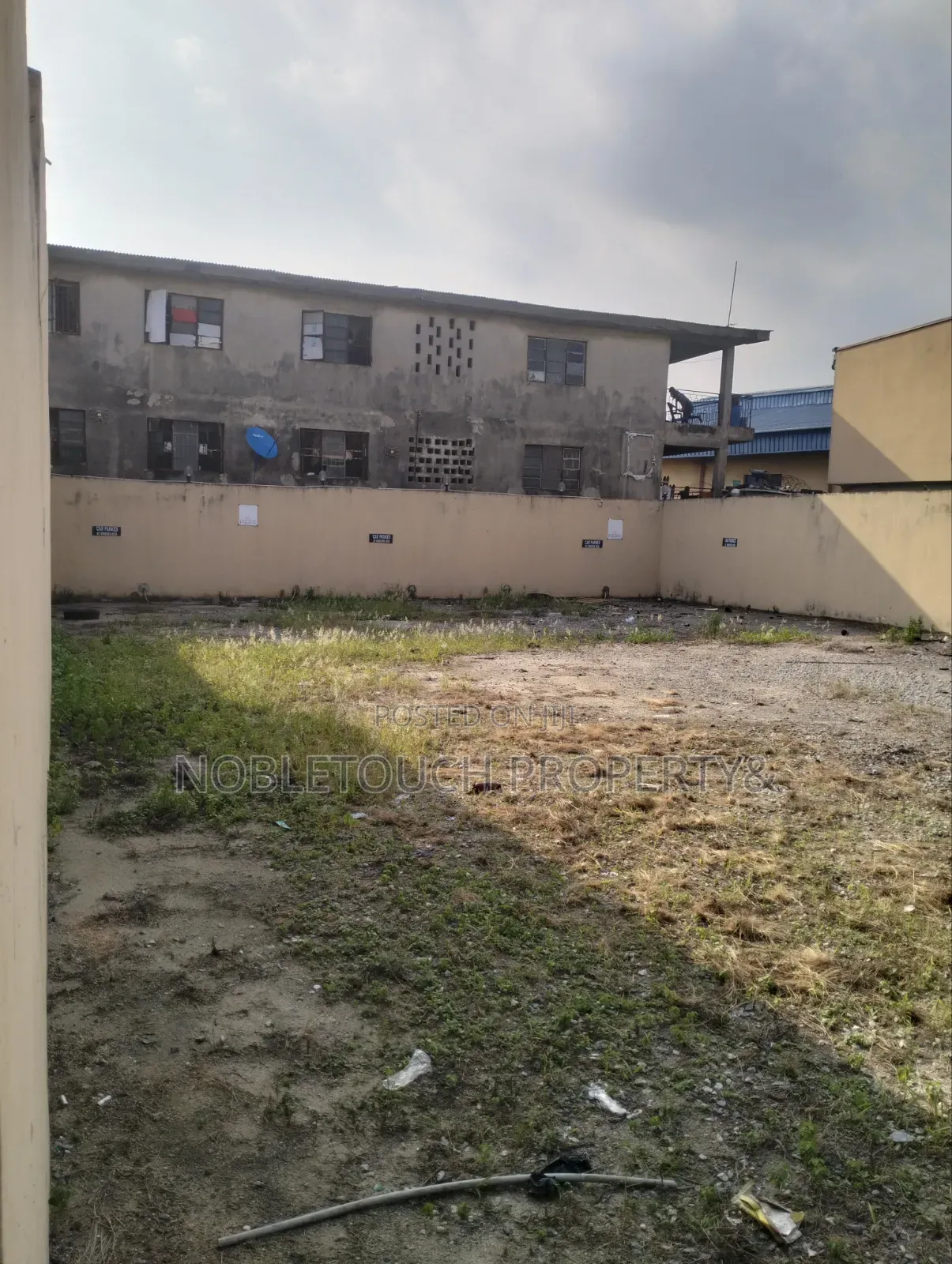 Commercial 3plots Together Along the Major Rd at Alimosho Iyana Ipaja