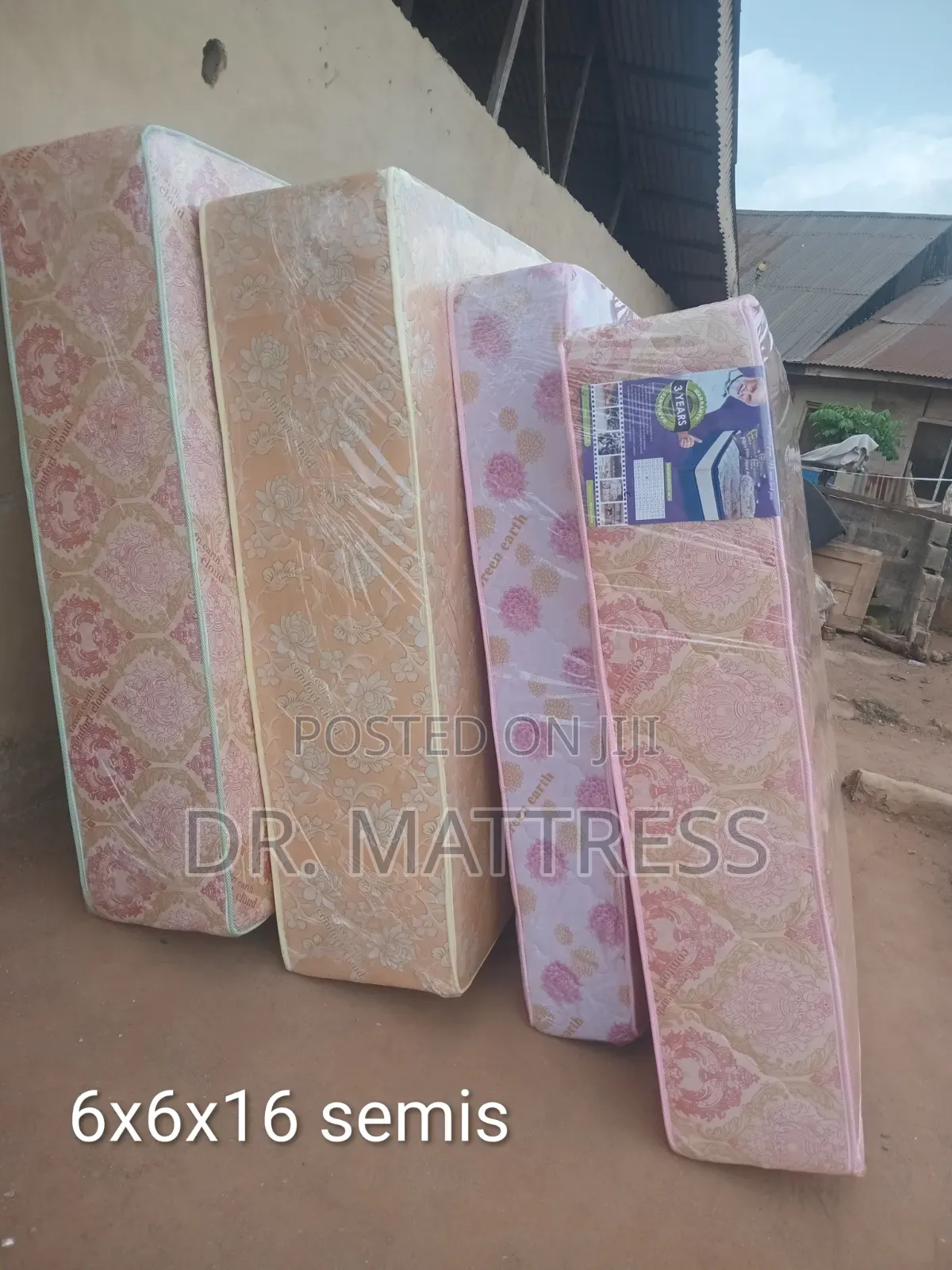Brand New 6*6*12" Semi Orthopaedic Mattresses Bb