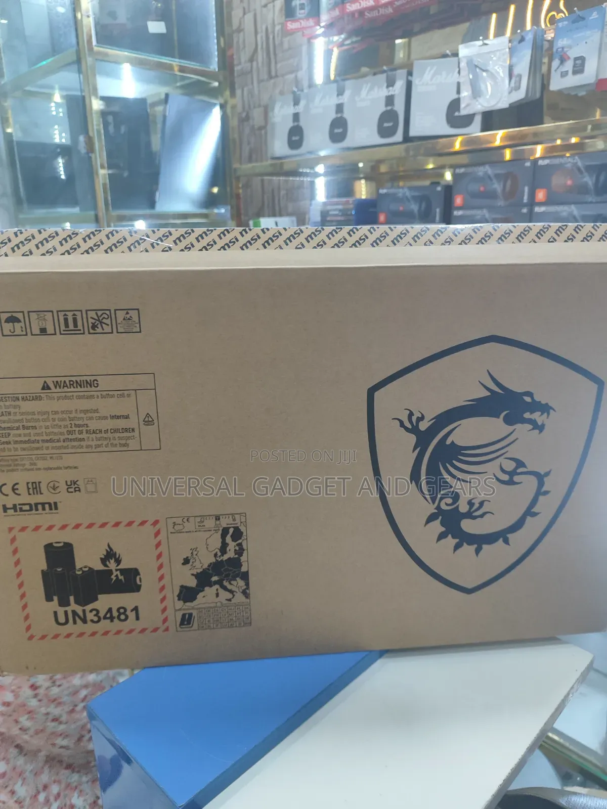 New Laptop MSI Vector 16 HX AI A2XWIG 16GB Intel Core Ultra 7 SSD 512GB