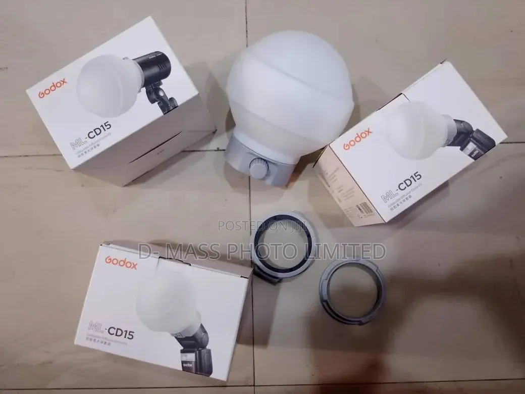 Godox Ml-Cd15 Soft Diffusion Dome With Universal Mount Kit