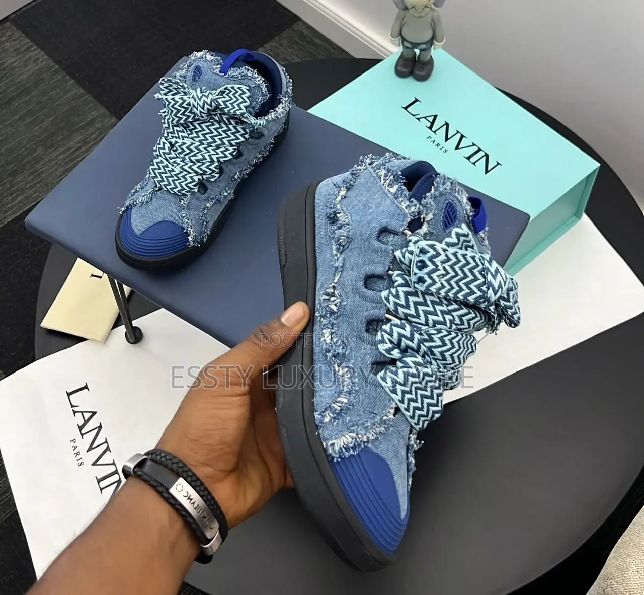 High Quality Luxury 2025 Lanvin Curb (Denim)