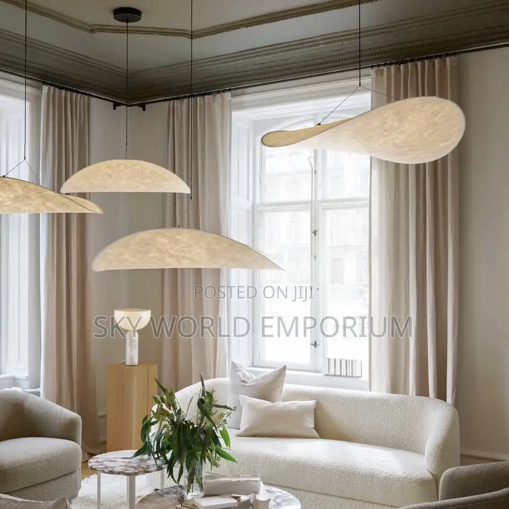 Nordic Vertigo Tense Led Silk Pendant Lamp