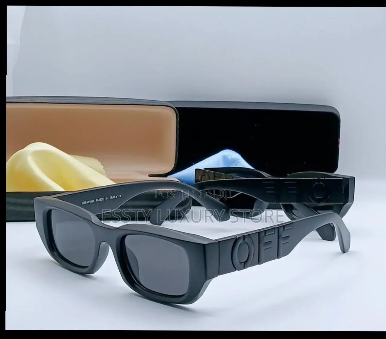 High Quality Luxury Off-White Sunglasses