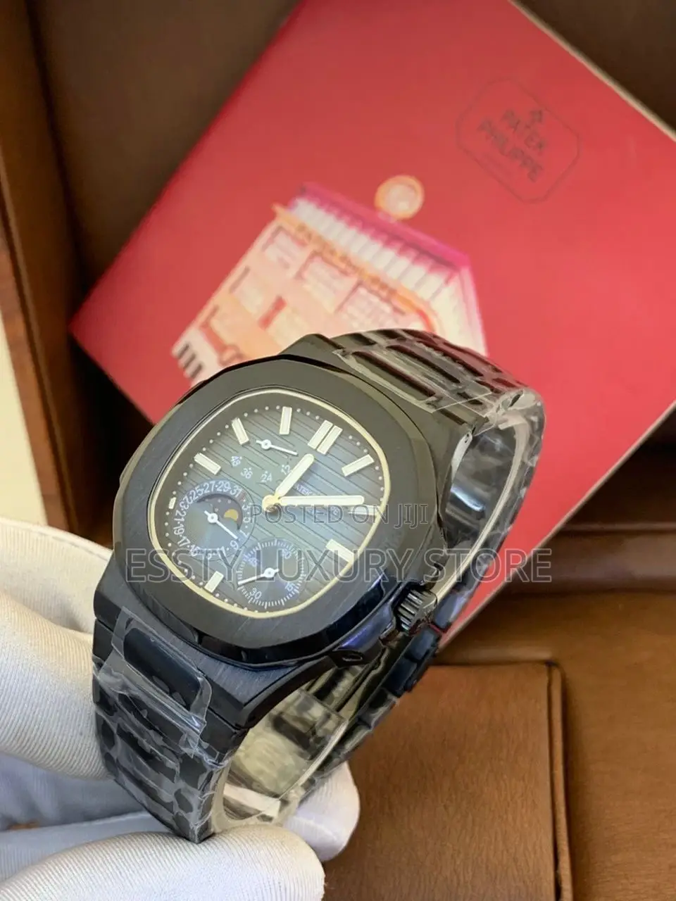 Patek Philippe Automatic Engine Rose Gold Chain Wrist