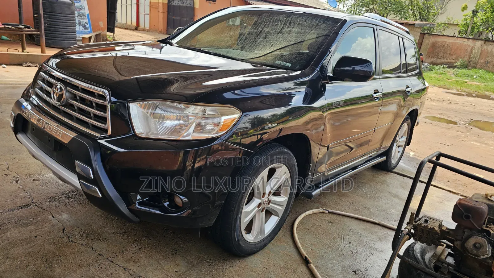 Toyota Highlander Limited 4x4 2009 Black