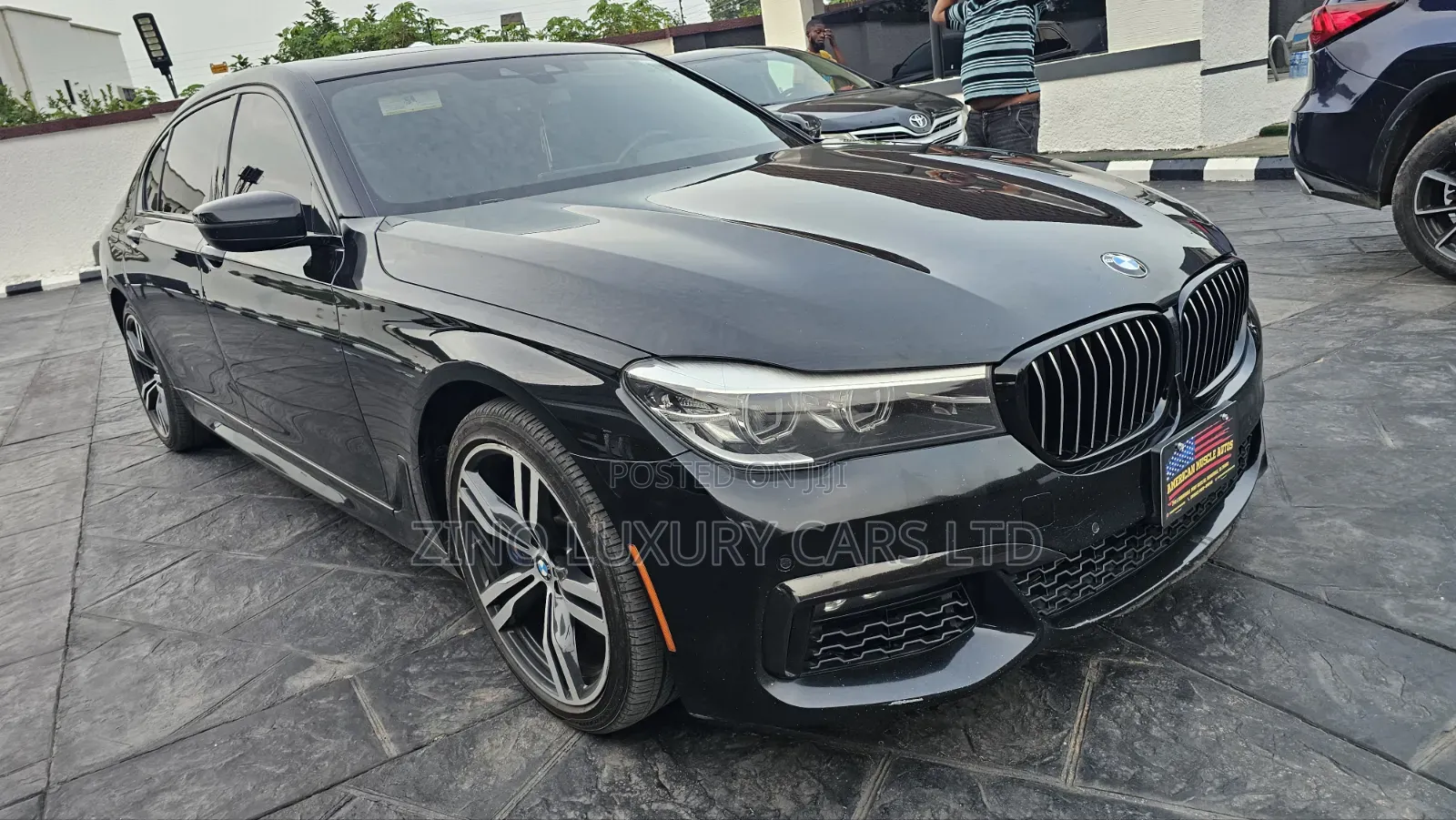 BMW 740 2018 Black