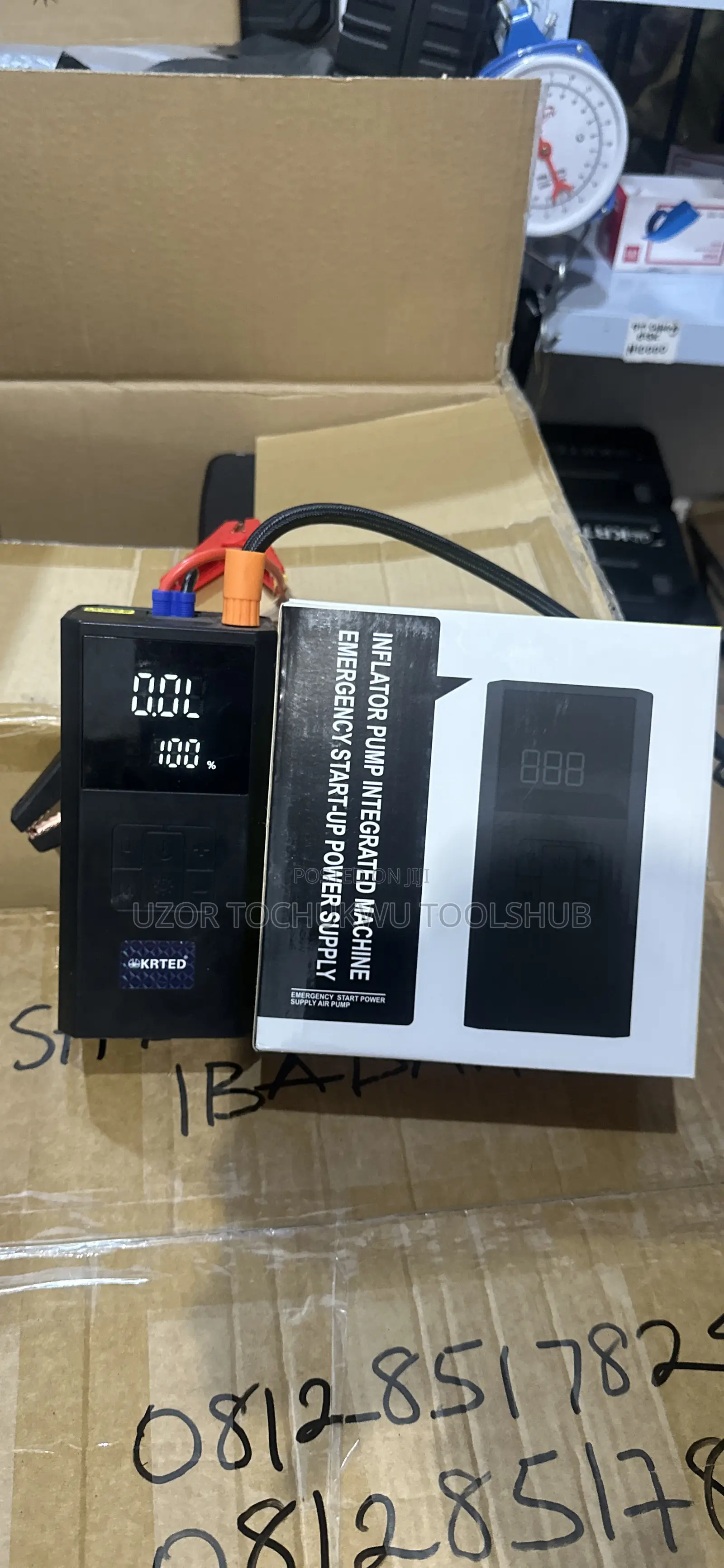 Car Jump Starter Booster Power Bank | Emergency Battery Starter