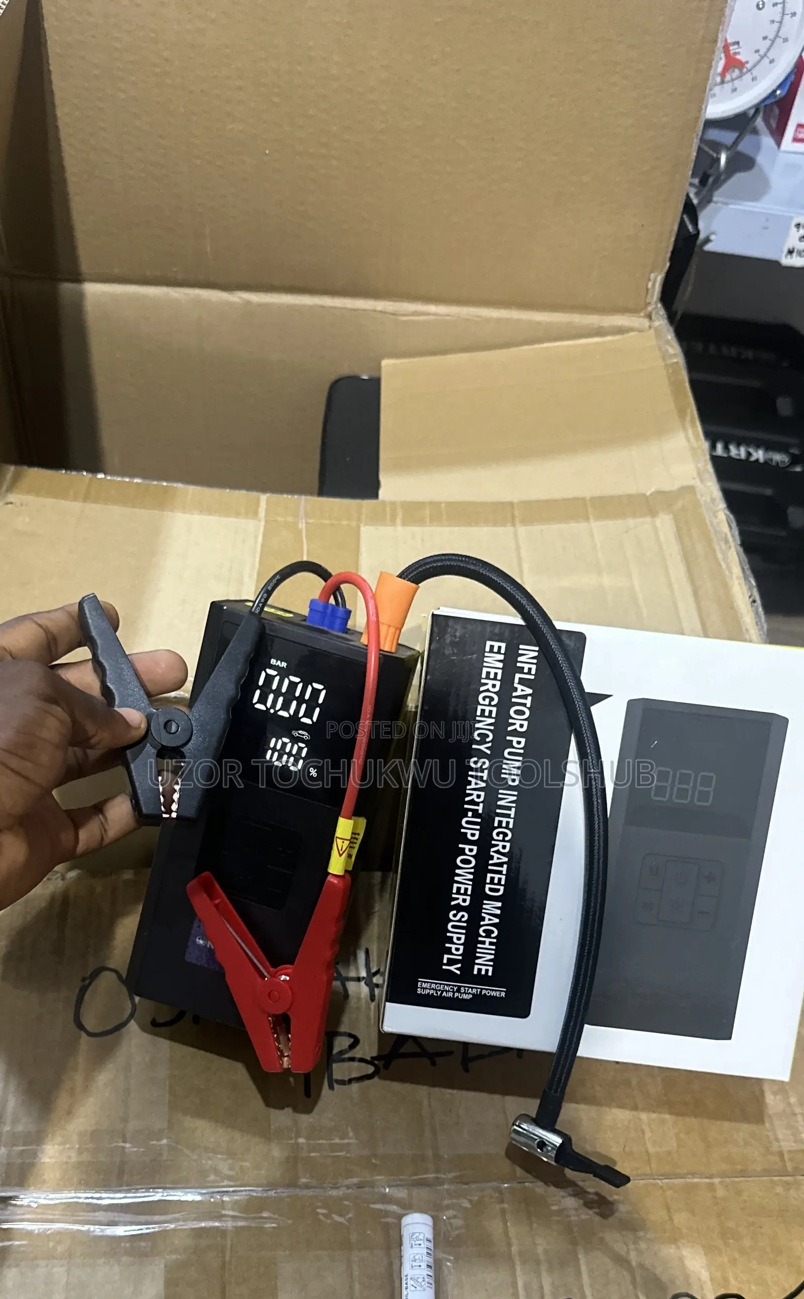 Car Jump Starter Booster Power Bank | Emergency Battery Starter