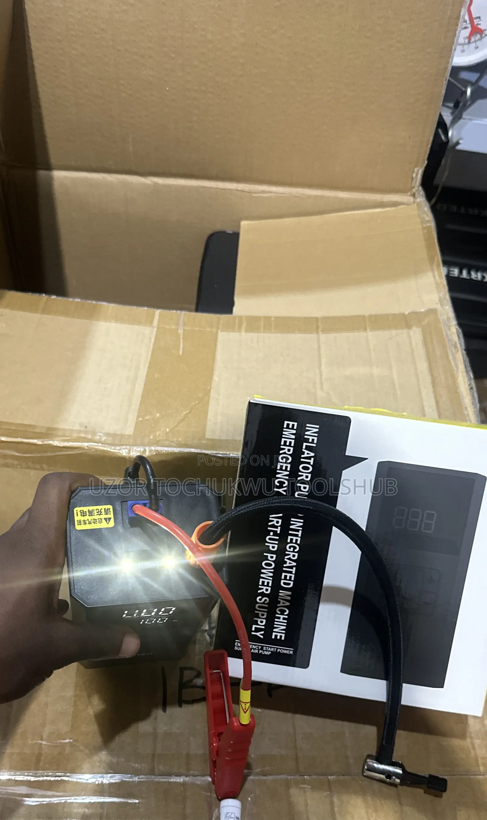 Car Jump Starter Booster Power Bank | Emergency Battery Starter