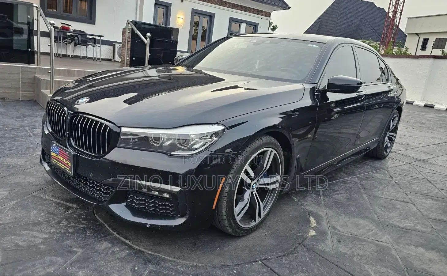 BMW 740 2018 Black