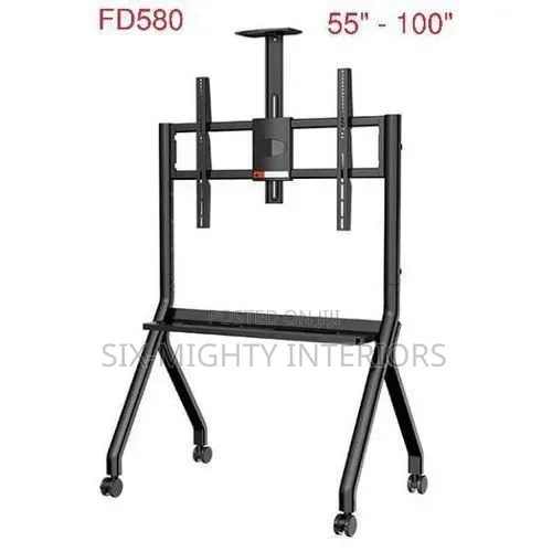 Mobile Tv Stand With Mount 55" - 100"