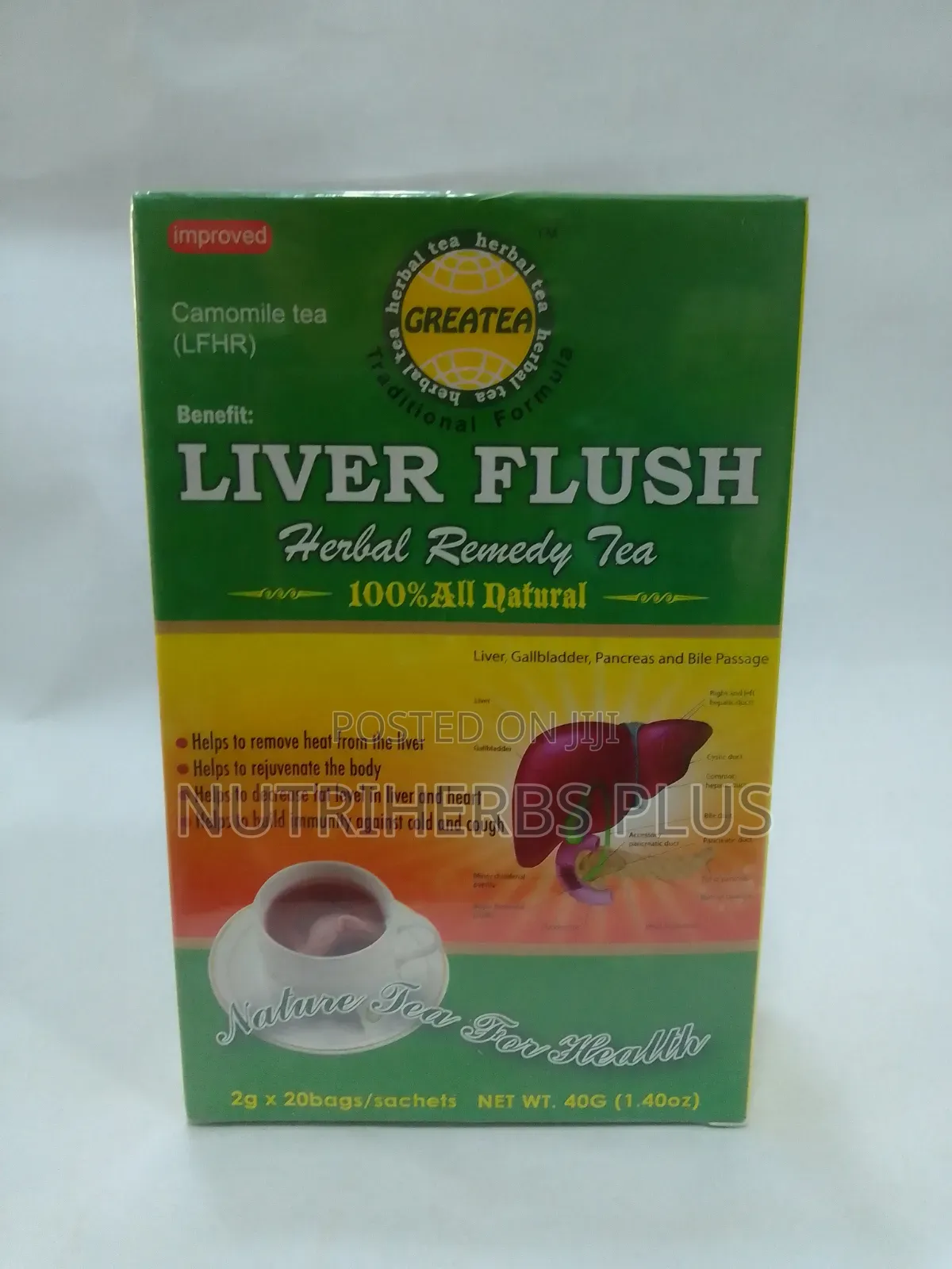 Liver Flush Herbal Tea : For Liver And Digestive Health