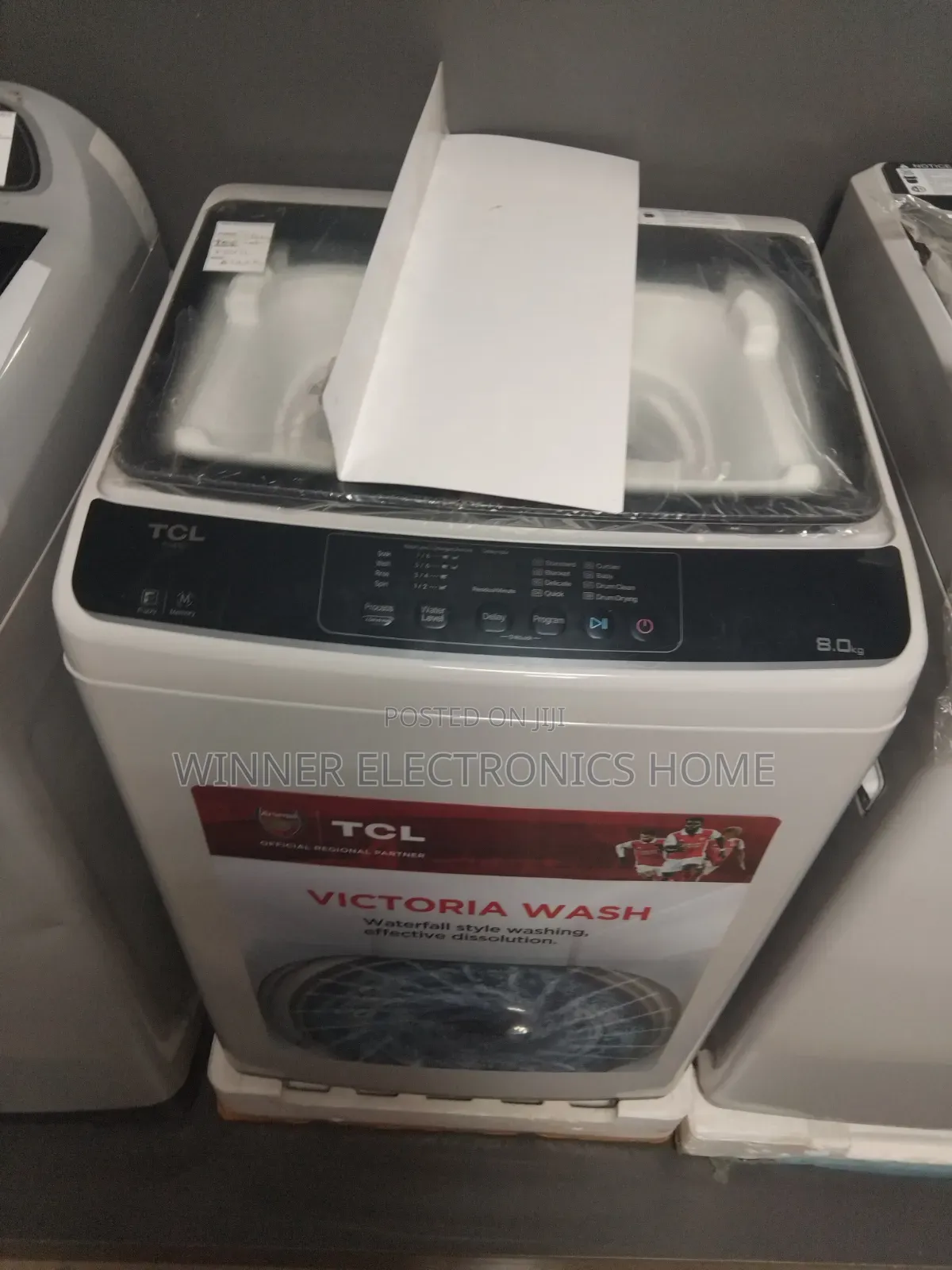 8kg TCL Washing Machine Top Loader Automatic
