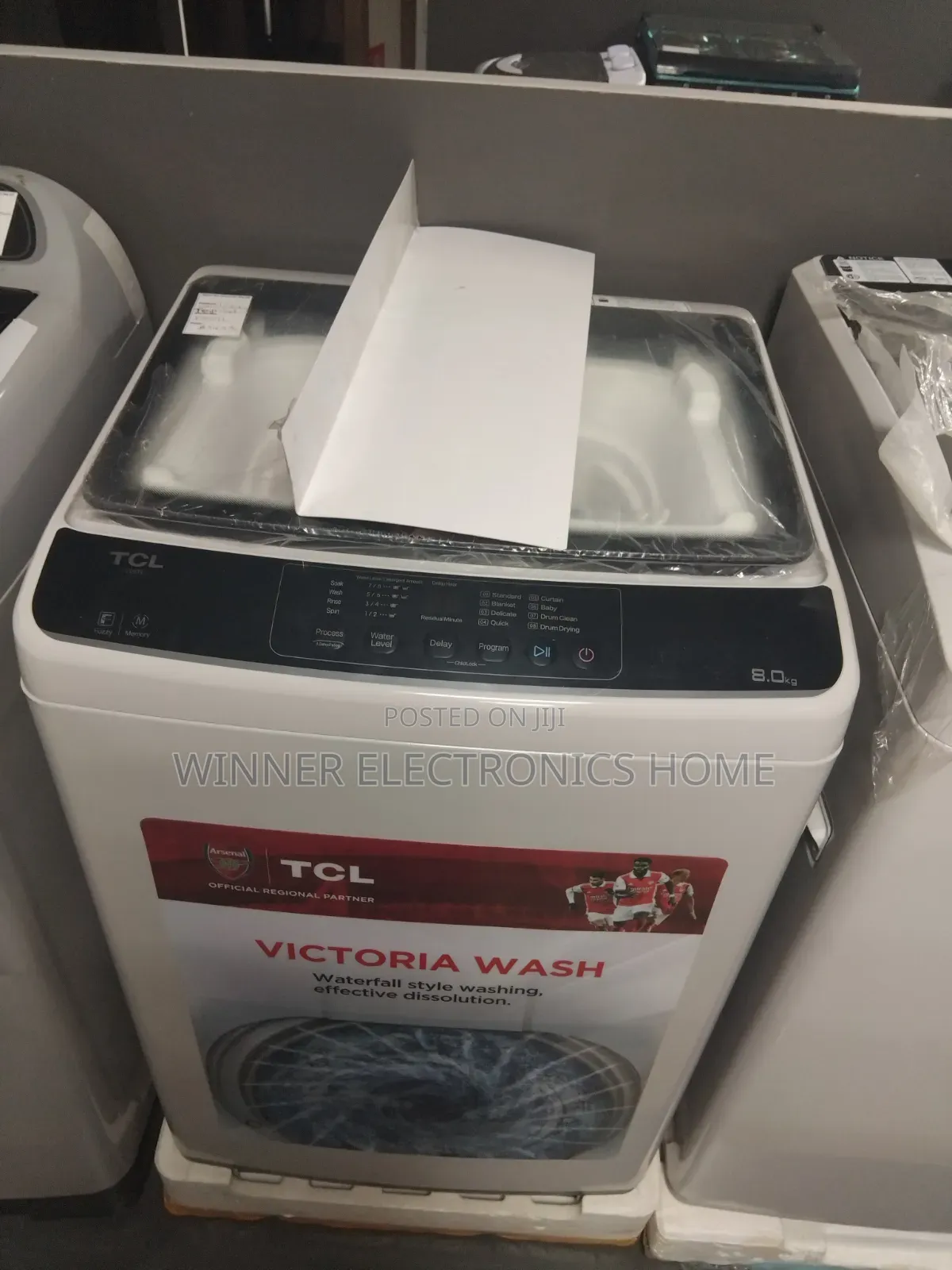 8kg TCL Washing Machine Top Loader Automatic