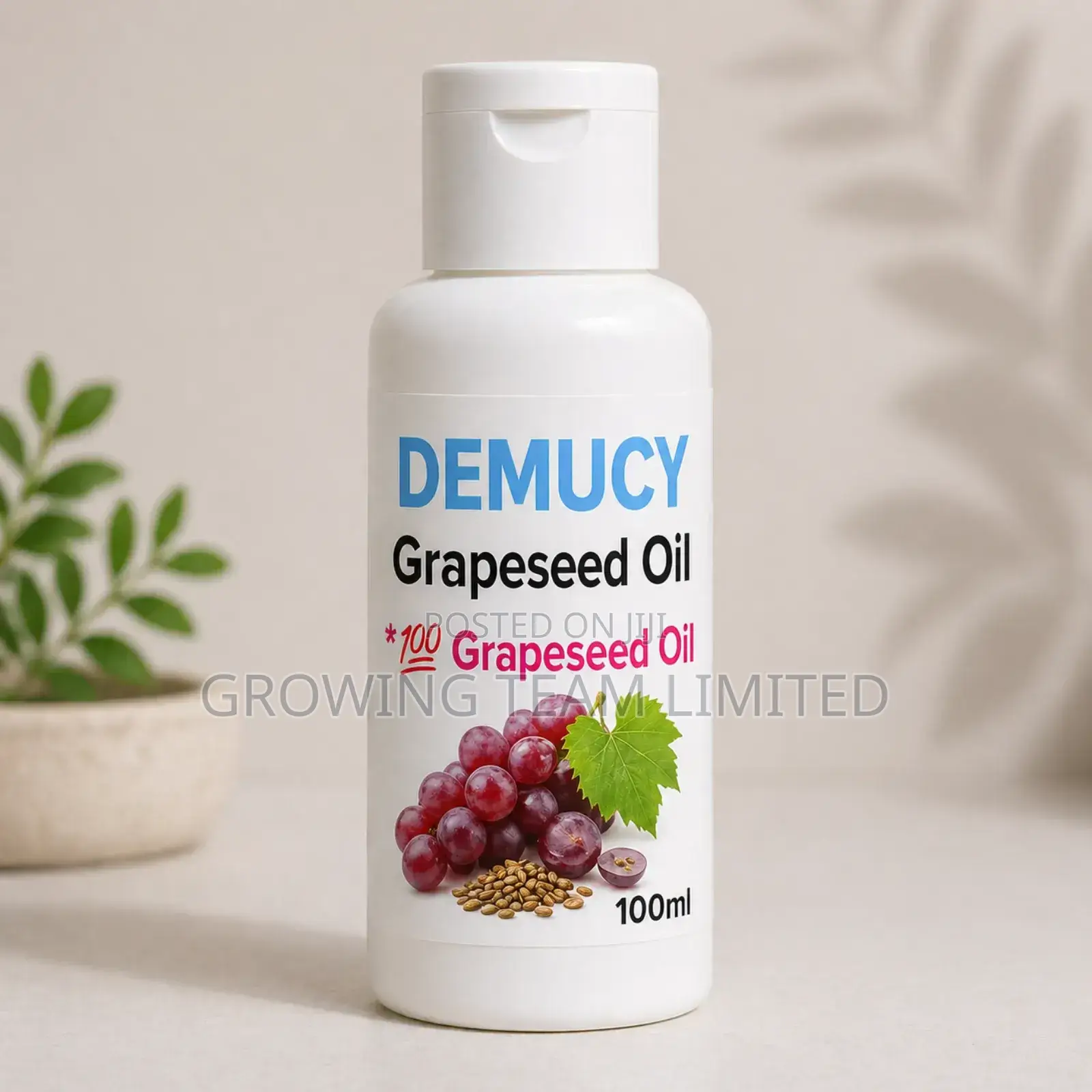 Grape Seed Oil - 100% Cold Oil| 100ml