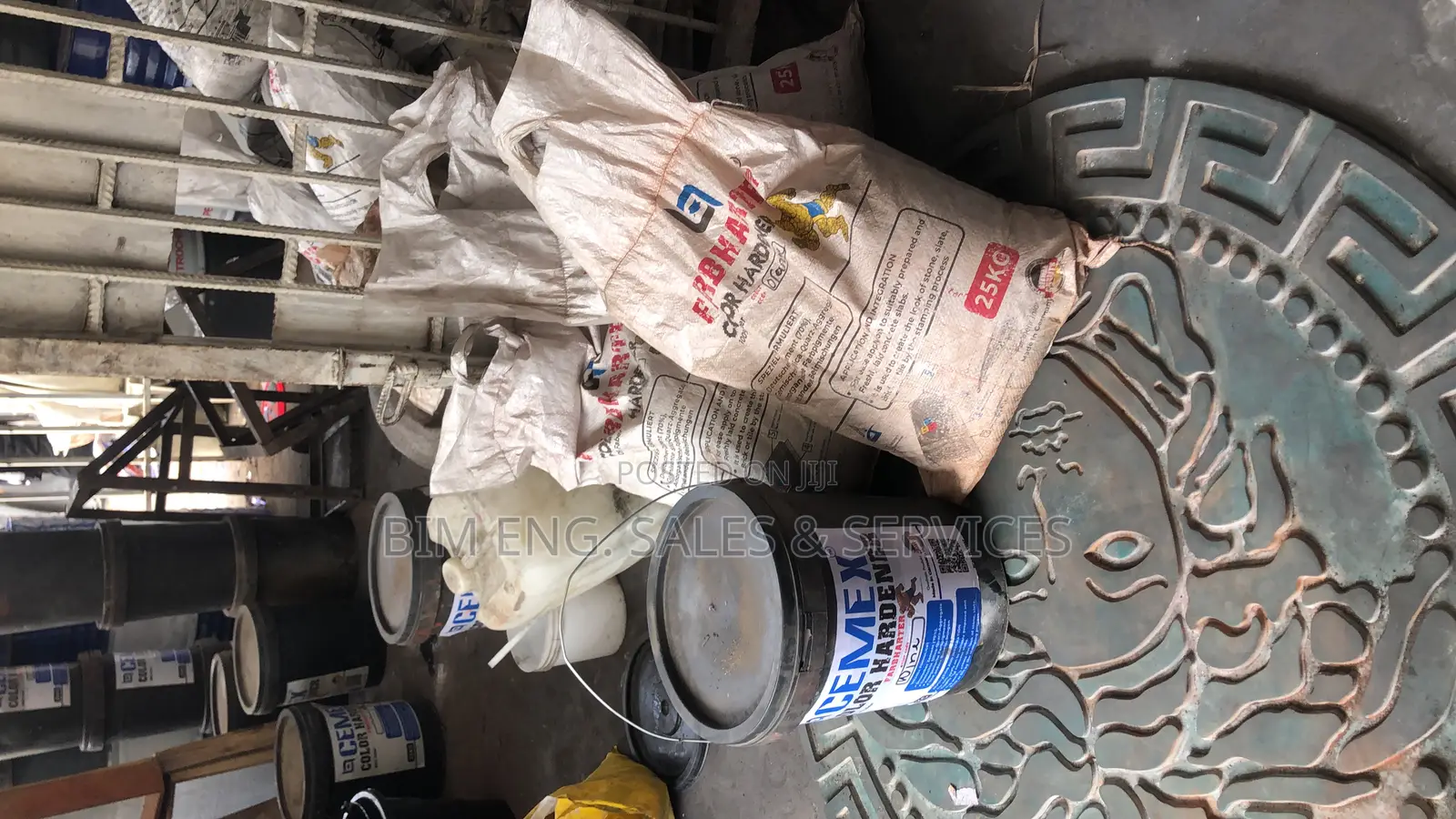Color Hardner in Bags and Bucket, Iron Oxide Pigment (Coloring Agent)