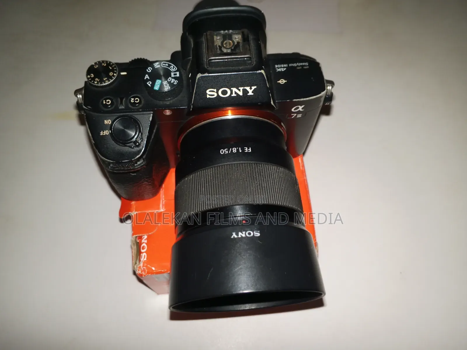 Sony A7iii Camera + Lens + DJI Gimbal