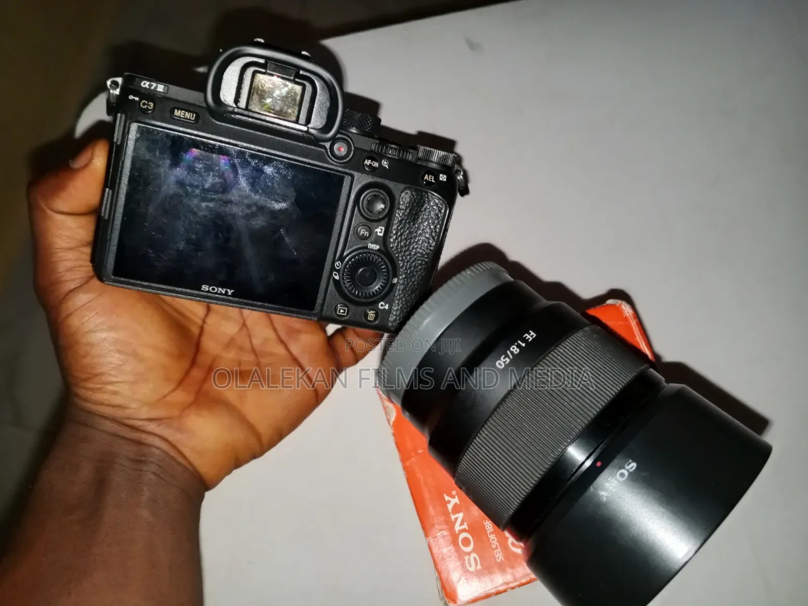 Sony A7iii Camera + Lens + DJI Gimbal