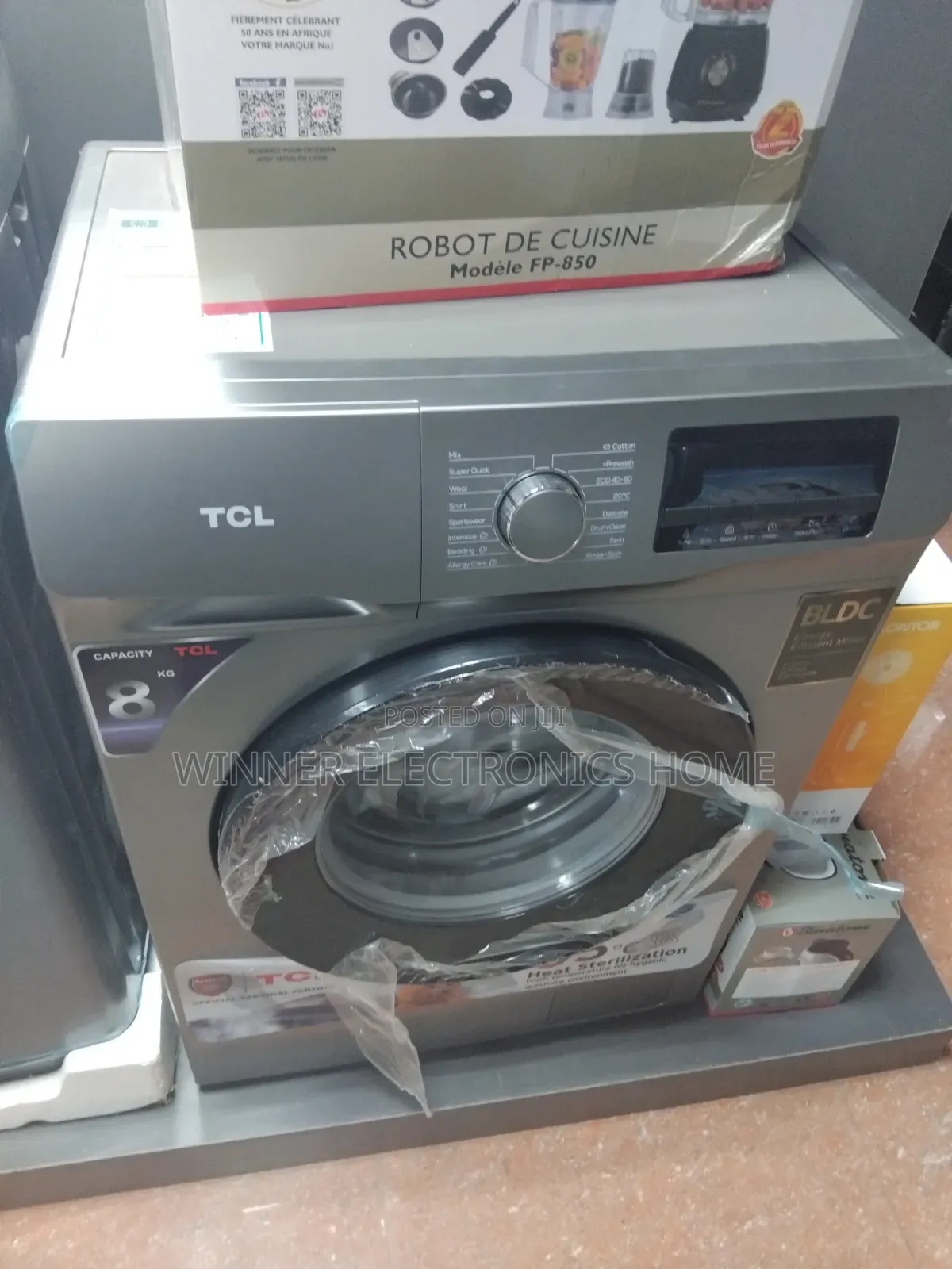 TCL 8kg Automactic Washing Machine Wash and Spin