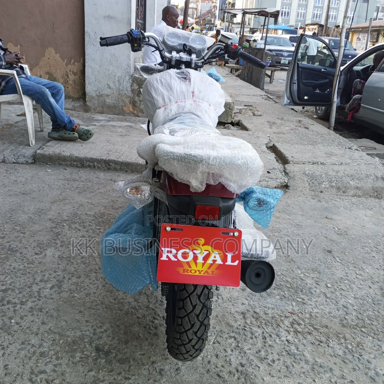 New Royal Motorcycle 2025 Red