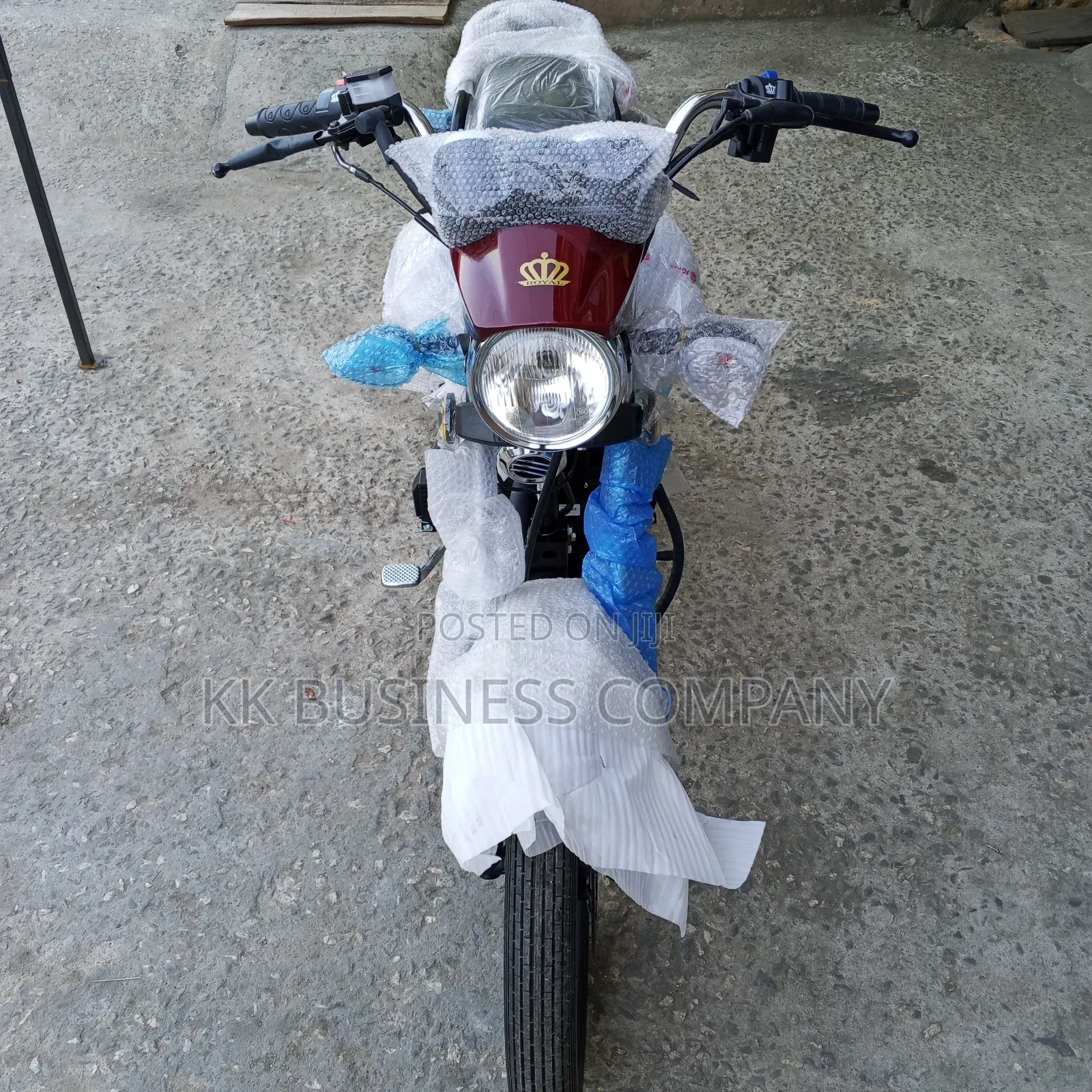 New Royal Motorcycle 2025 Red