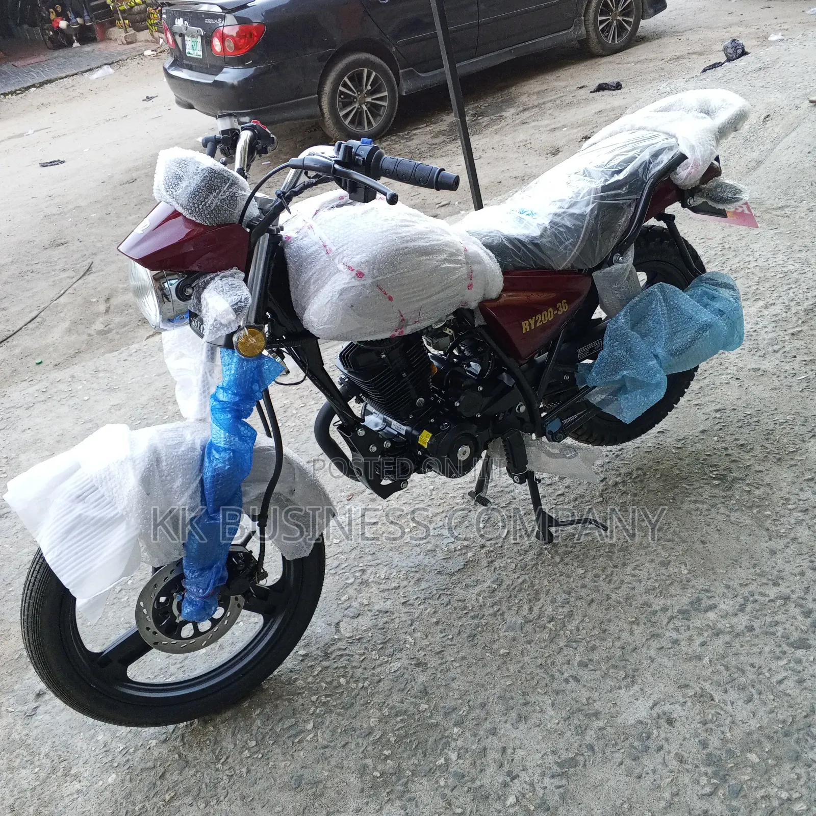 New Royal Motorcycle 2025 Red