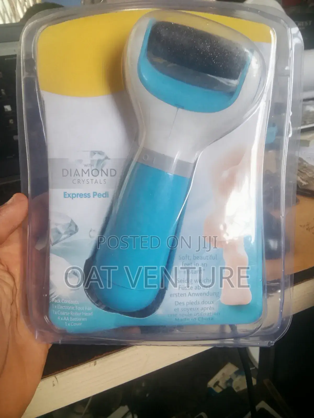Get Baby-Soft Feet at Home! Express Pedi Callous Remover (Brand New)