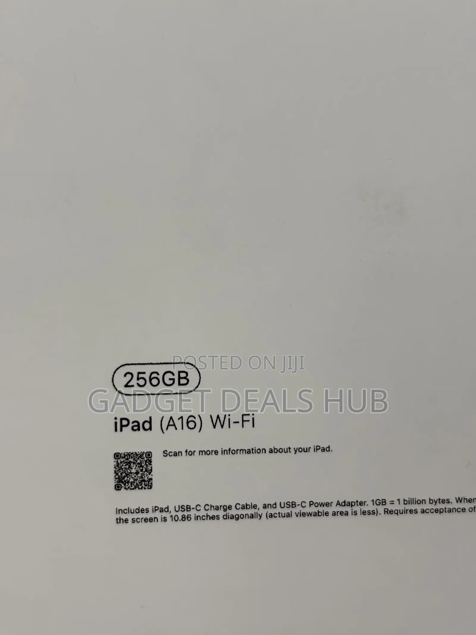 New Apple iPad (2025) 256 GB