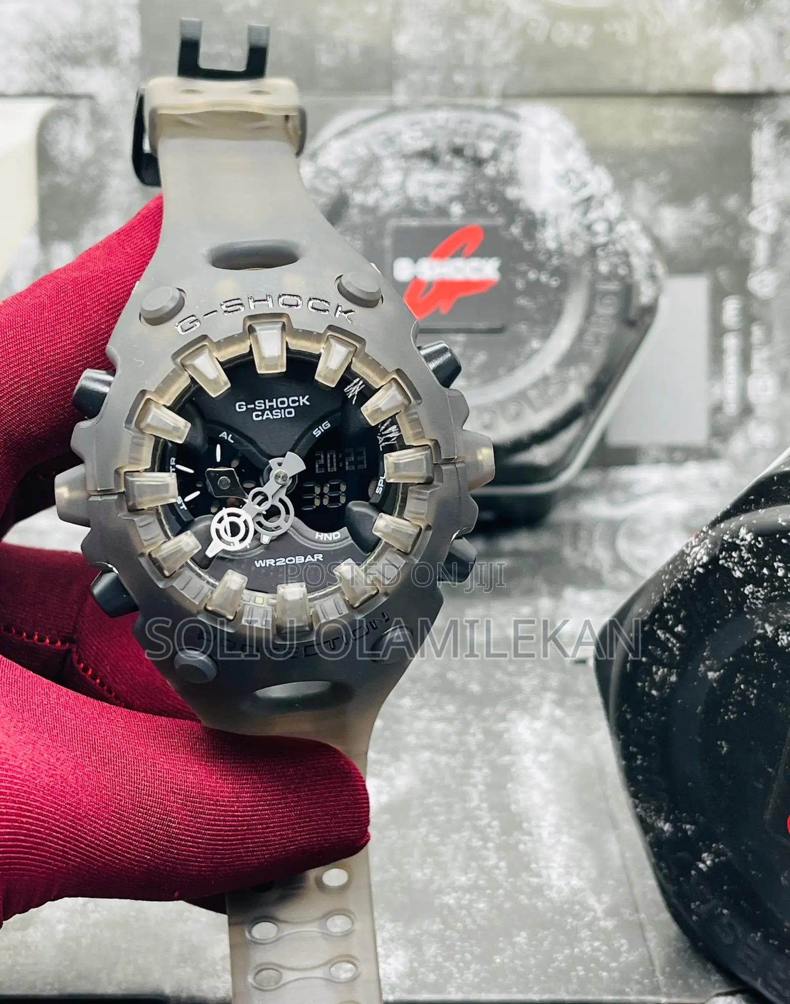 Transparent Pizzle Gshock
