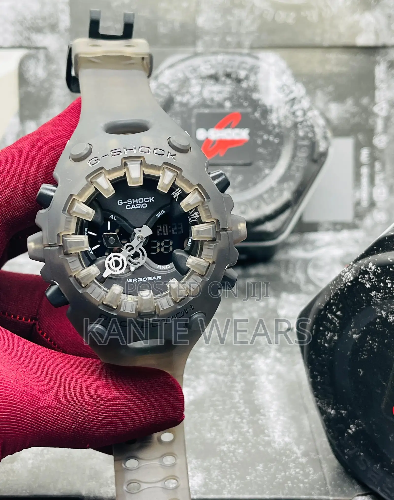 Transparent Pizzle Gshock