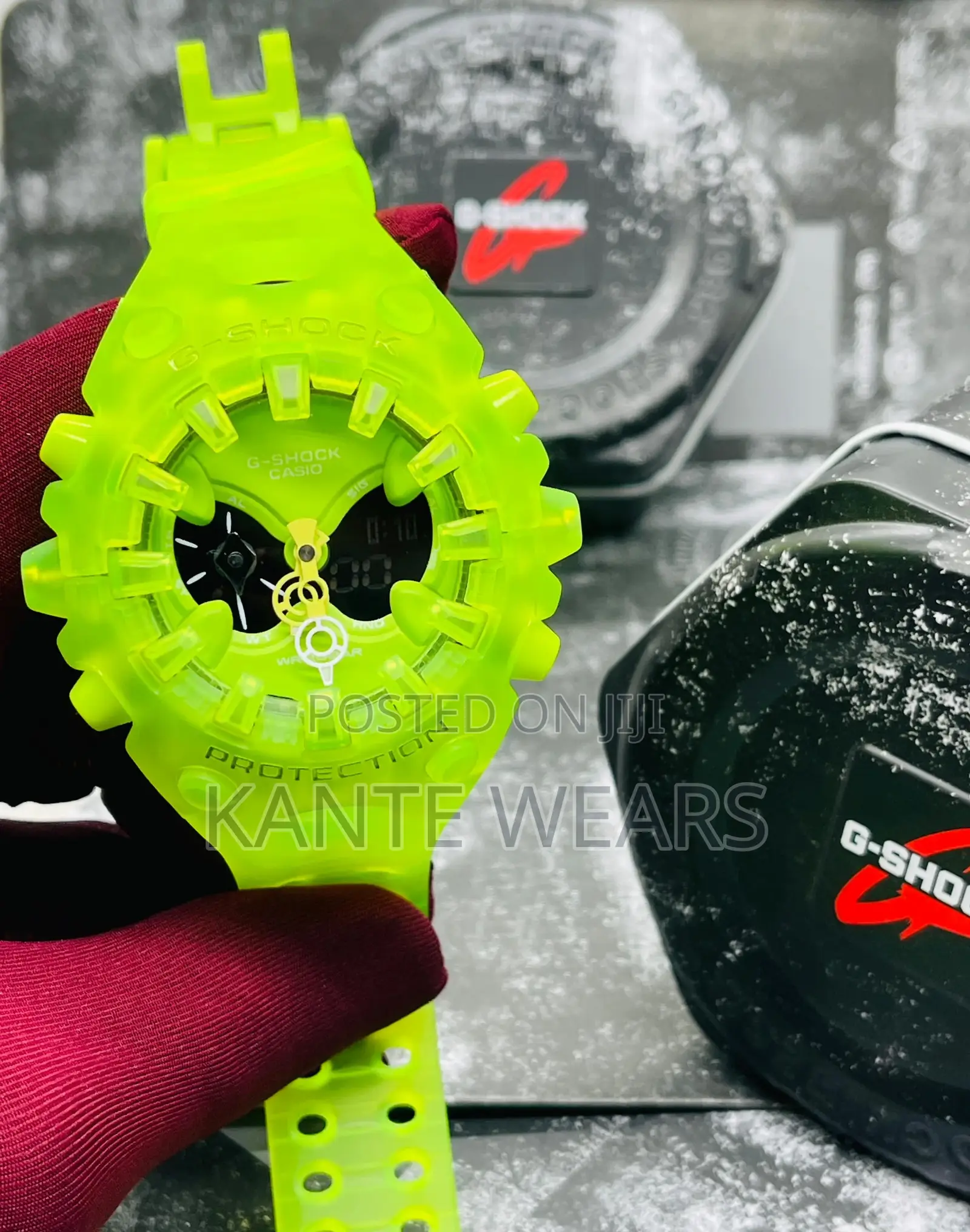 Transparent Pizzle Gshock