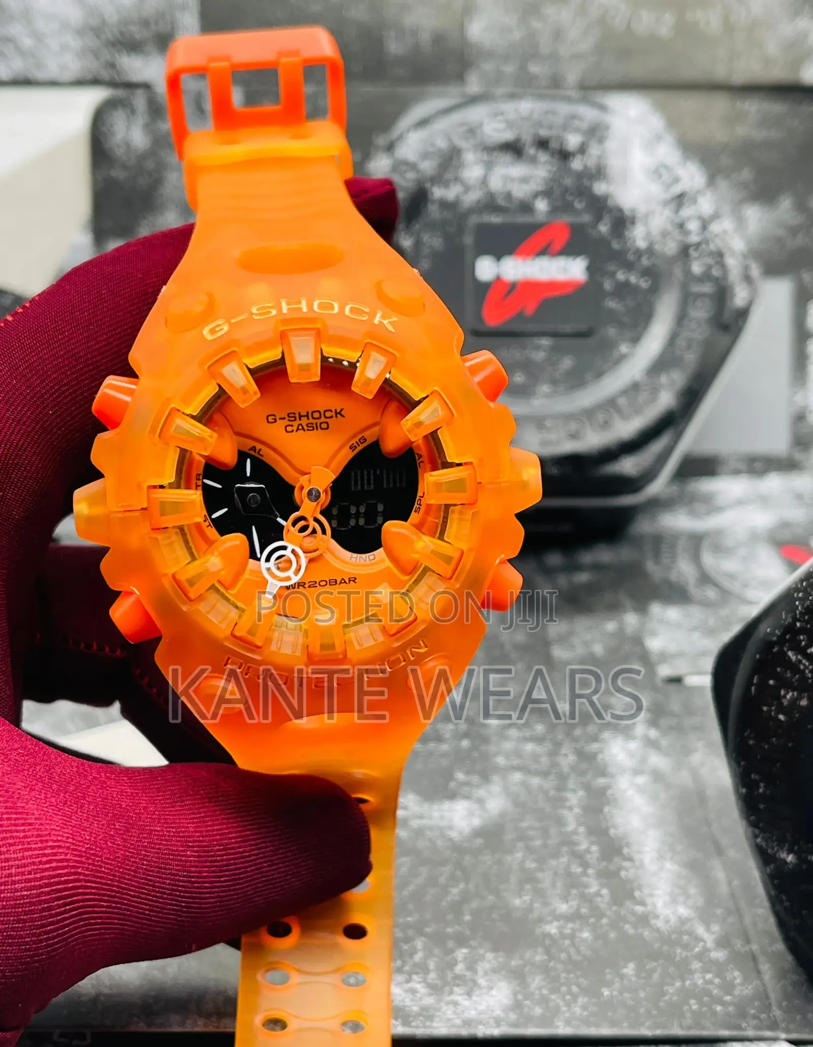 Transparent Pizzle Gshock