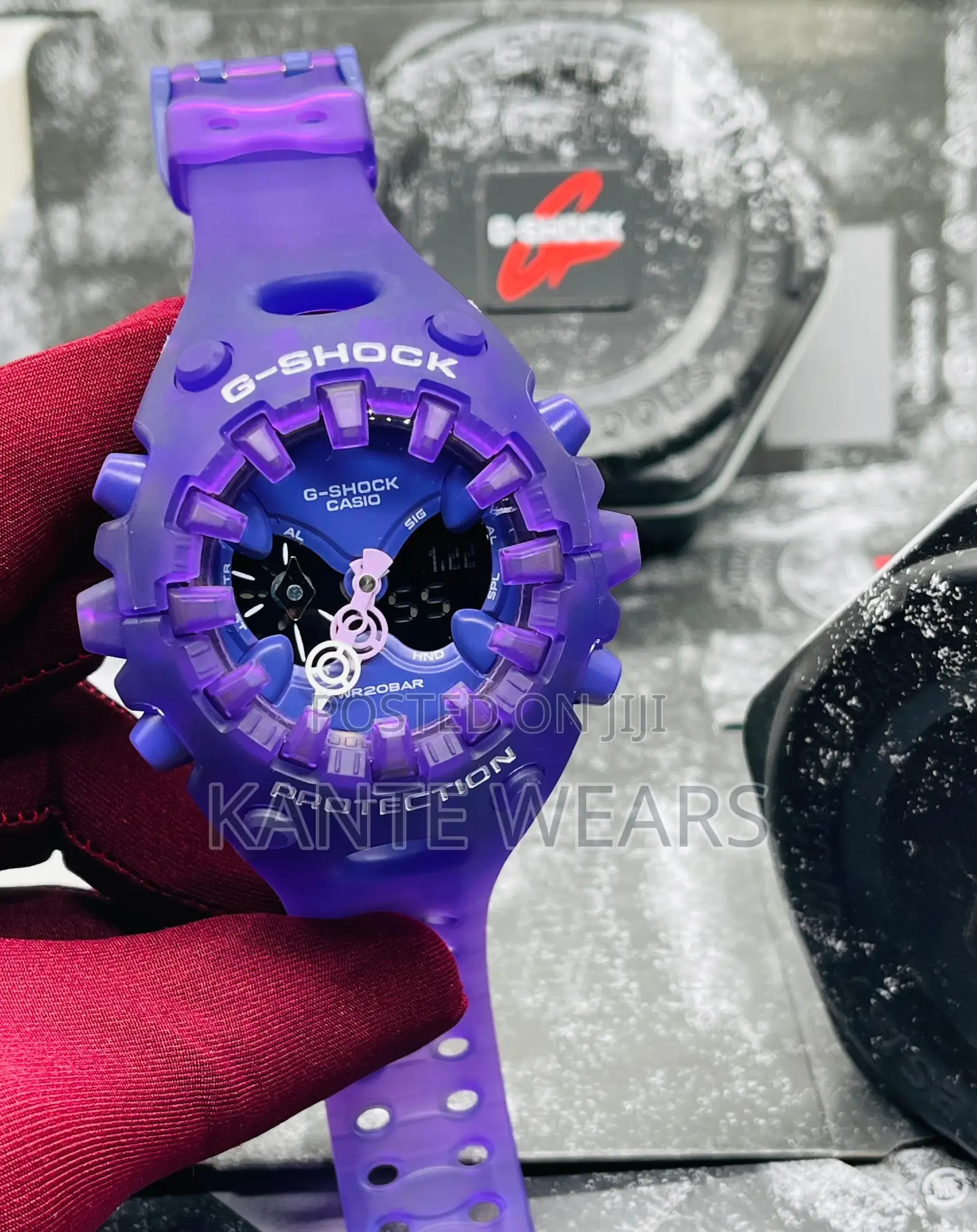 Transparent Pizzle Gshock