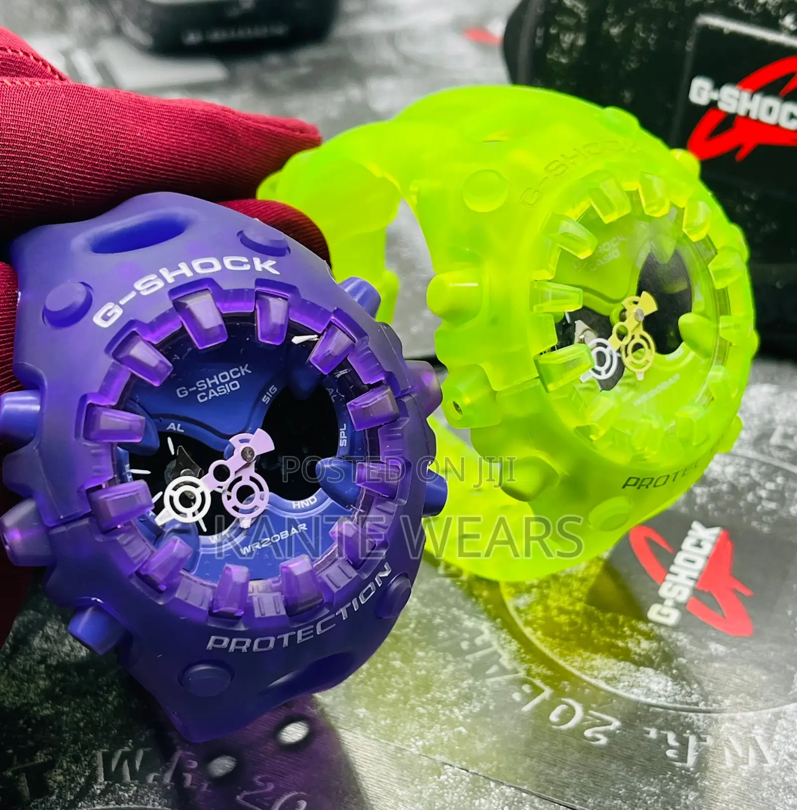 Transparent Pizzle Gshock