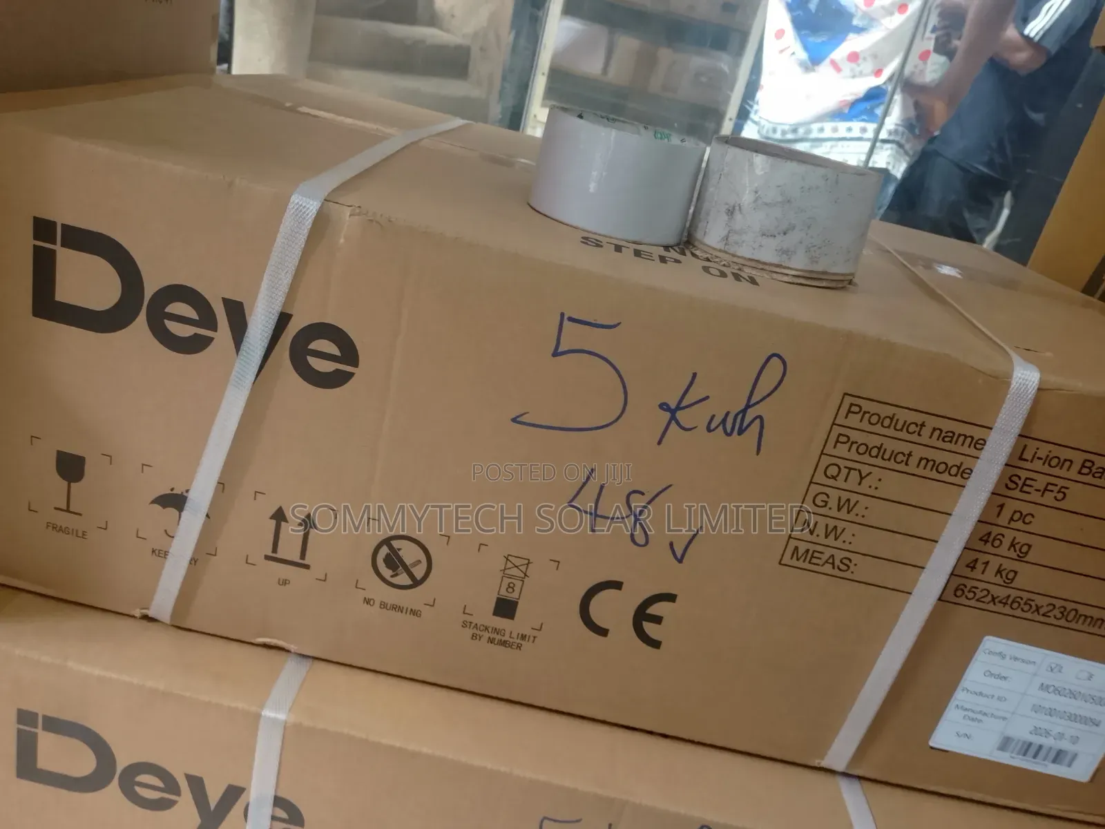 5kwh_48v Deye Luthiun Ion Battery