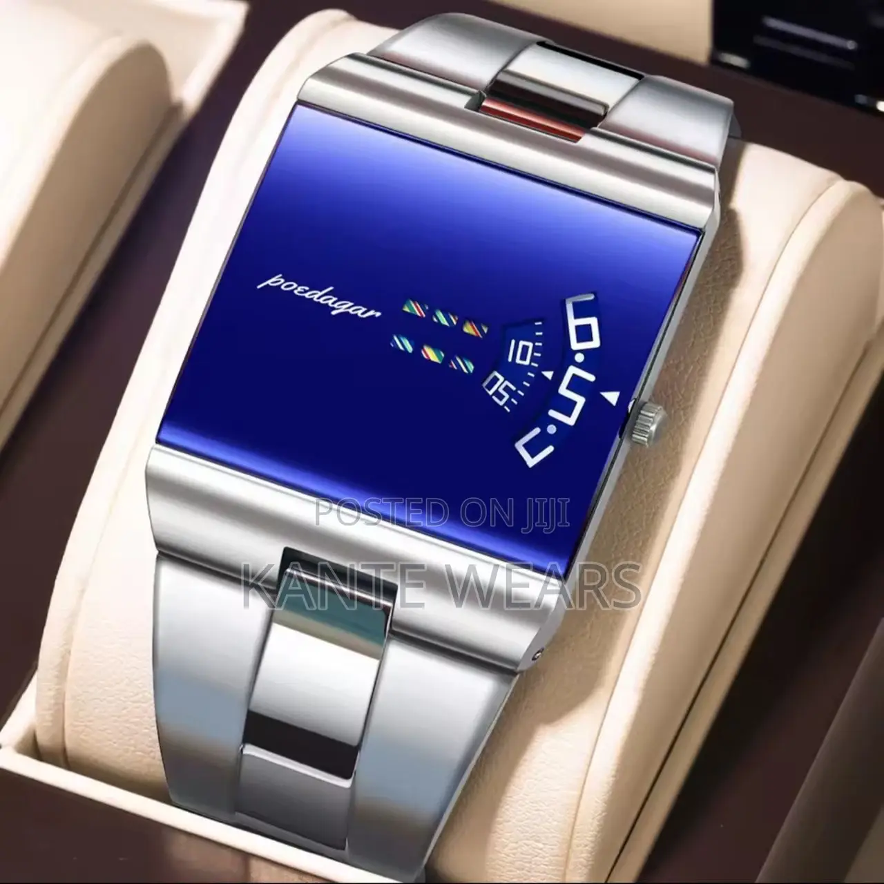 Poedagar Rectangle Men Watch