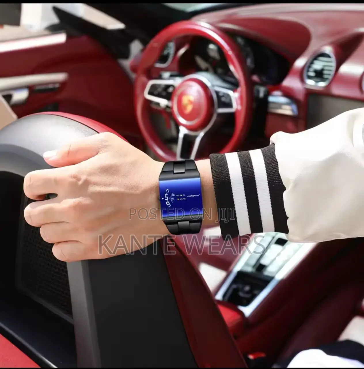 Poedagar Rectangle Men Watch