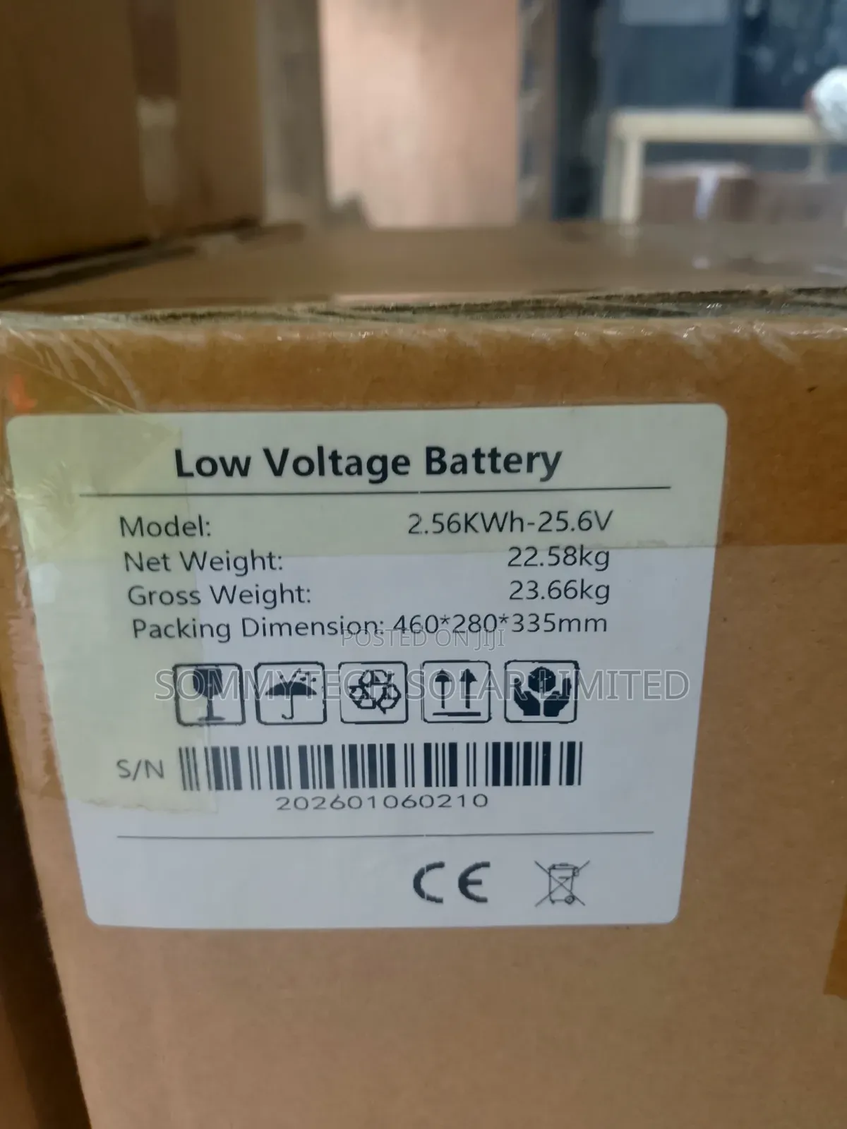 2.56kwh_24v Luxsun Luthiun Ion Battery